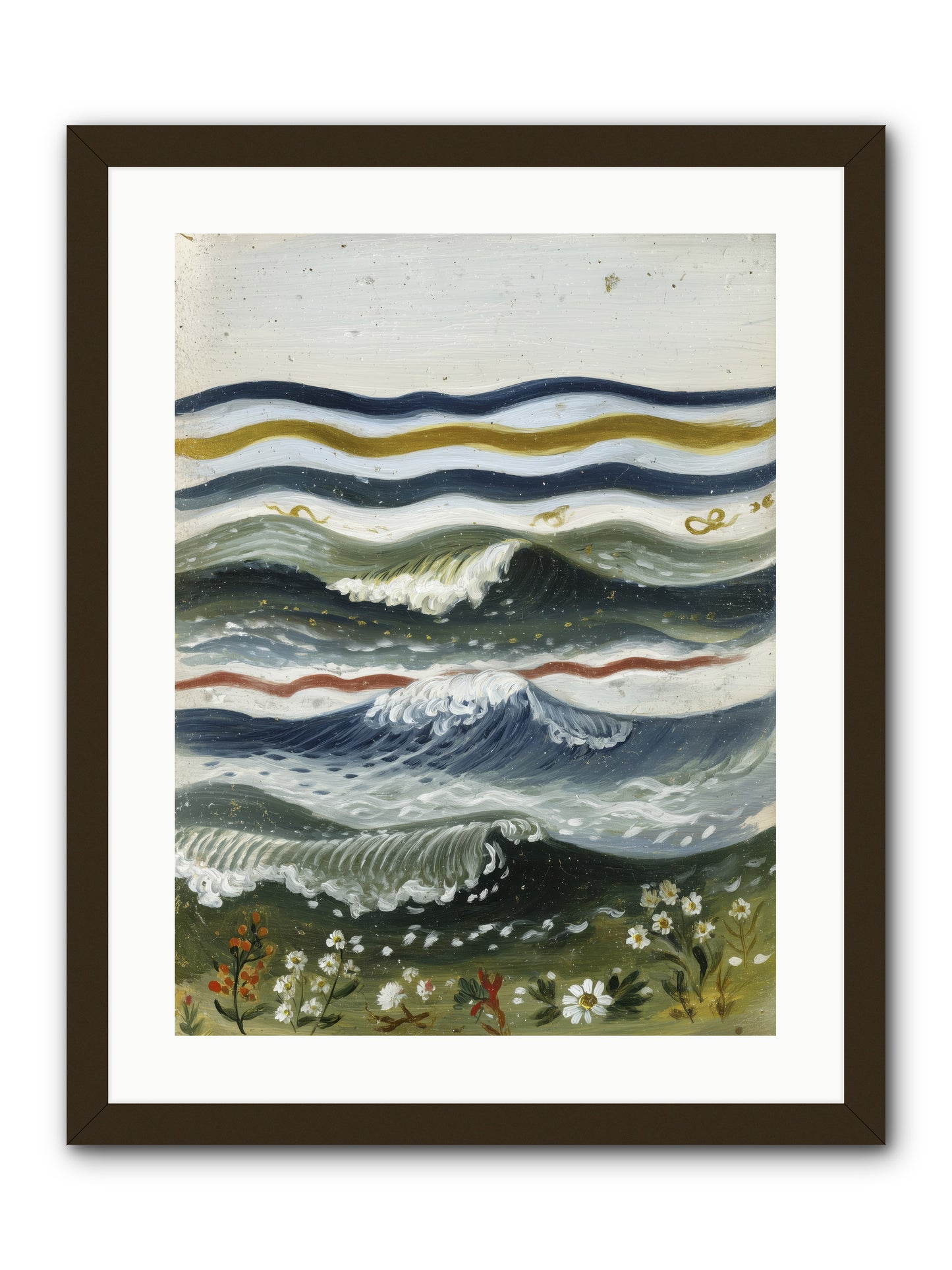 Living Tapestry -- Framed Print - Black 18x24