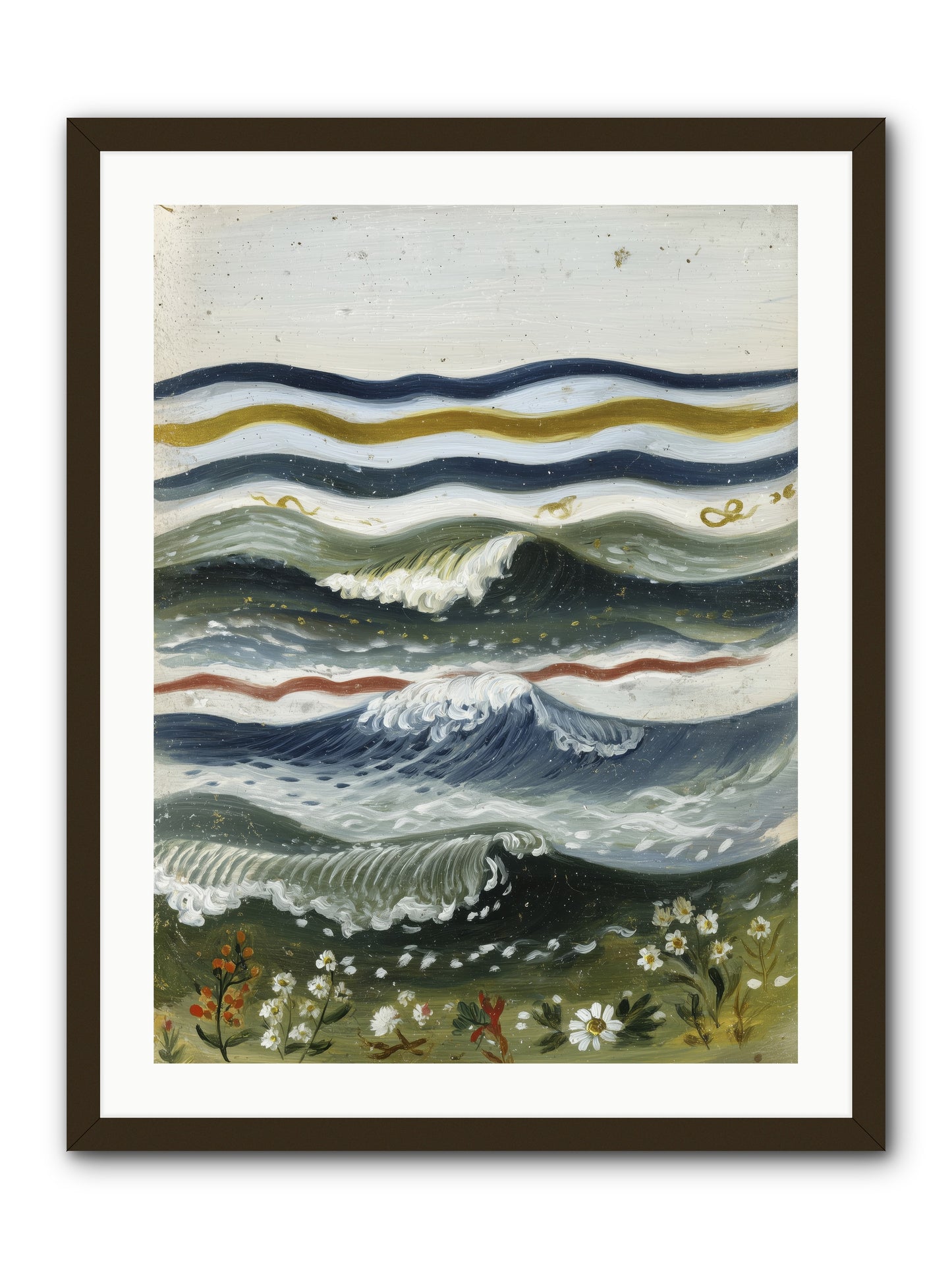 Living Tapestry -- Framed Print - Black 24x32