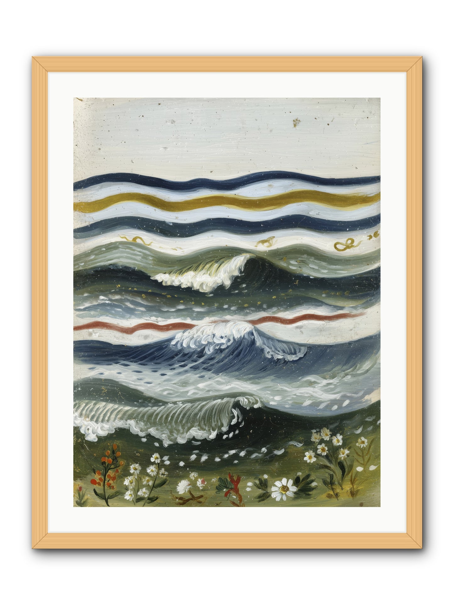 Living Tapestry -- Framed Print - Natural 24x32