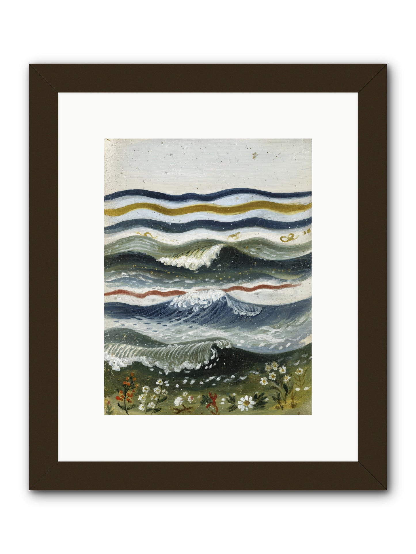 Living Tapestry -- Framed Print - Black 9x12