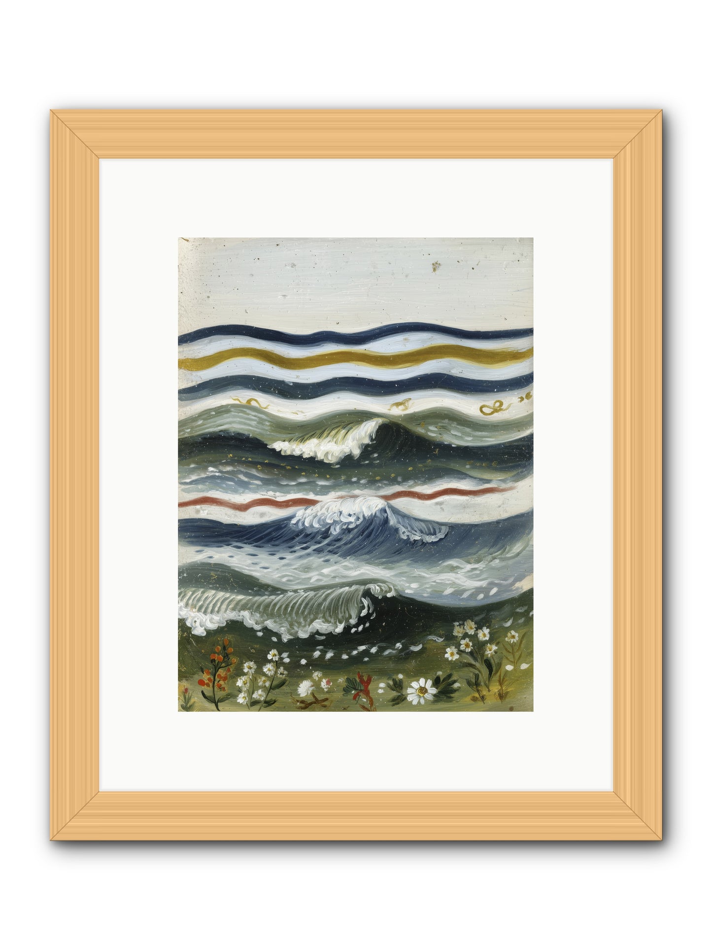 Living Tapestry -- Framed Print - Natural 9x12