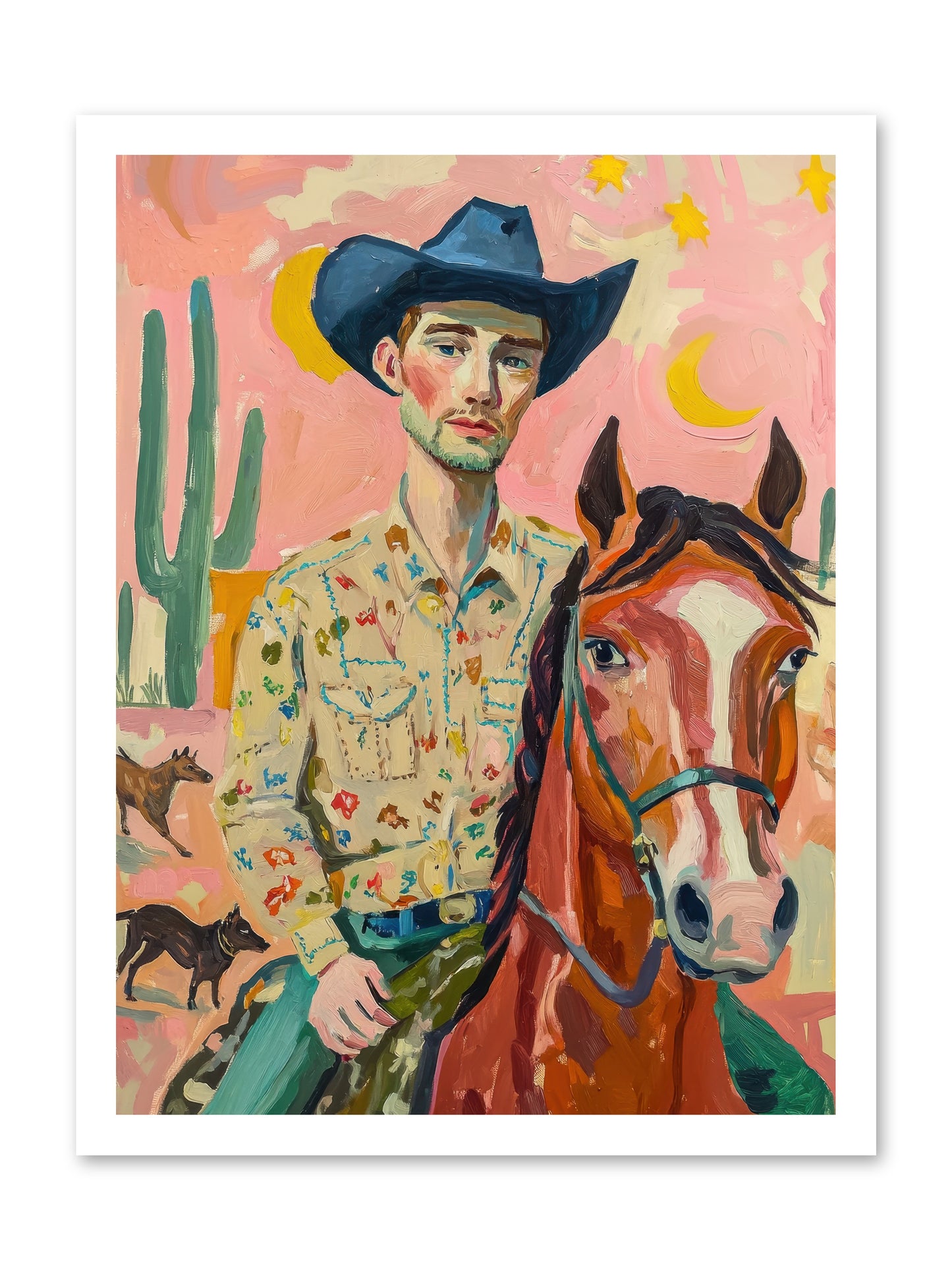 Lone Star Horizon -- Loose Canvas Print 18x24
