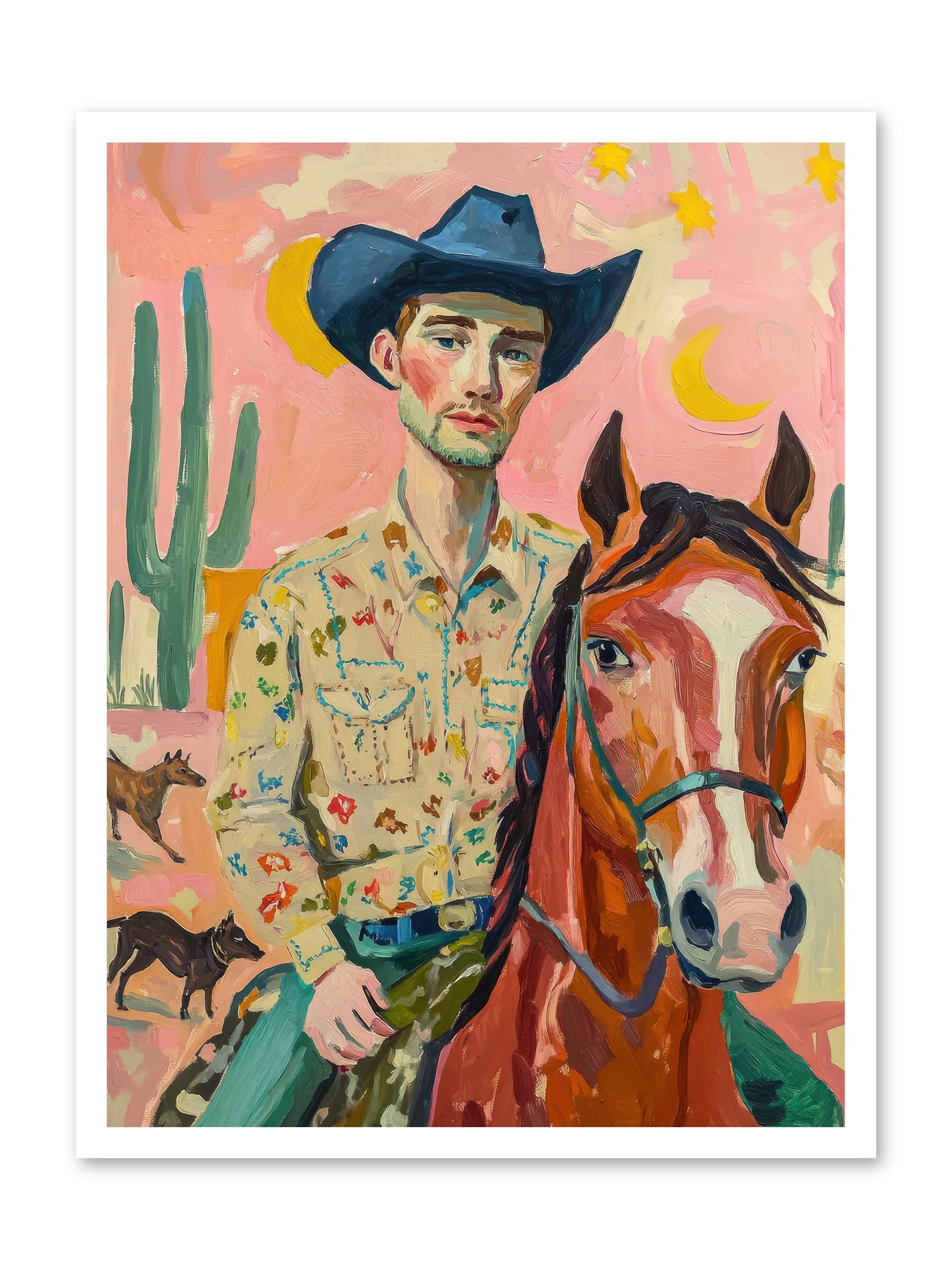 Lone Star Horizon -- Paper Print 24x32