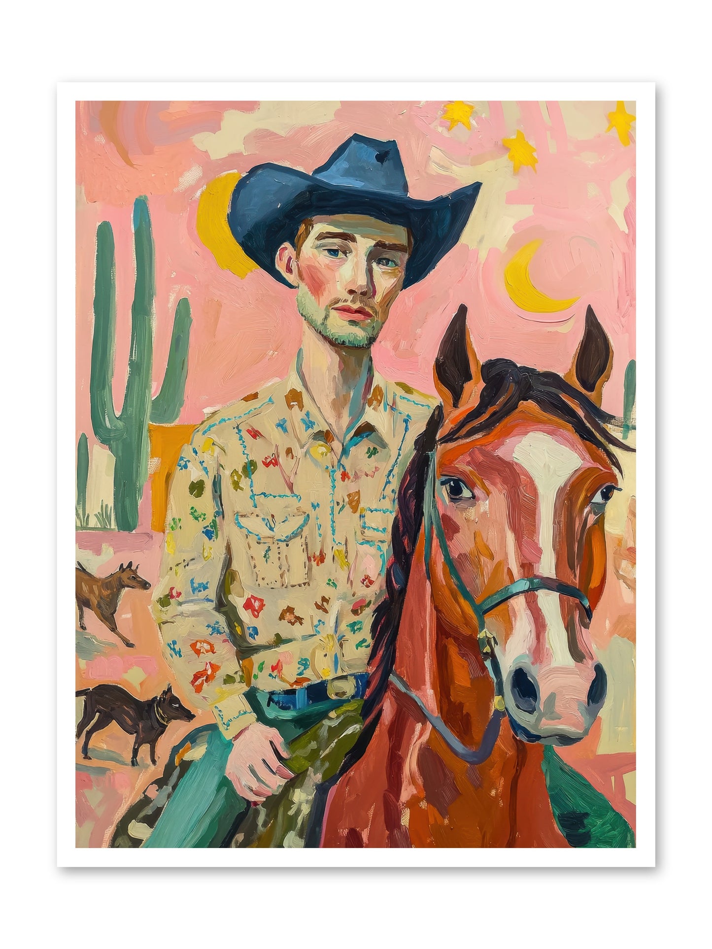 Lone Star Horizon -- Paper Print 30x40
