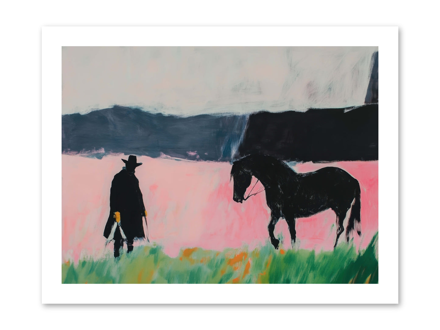 Lonesome Dove Crossing No.1 -- Paper Print 16x12