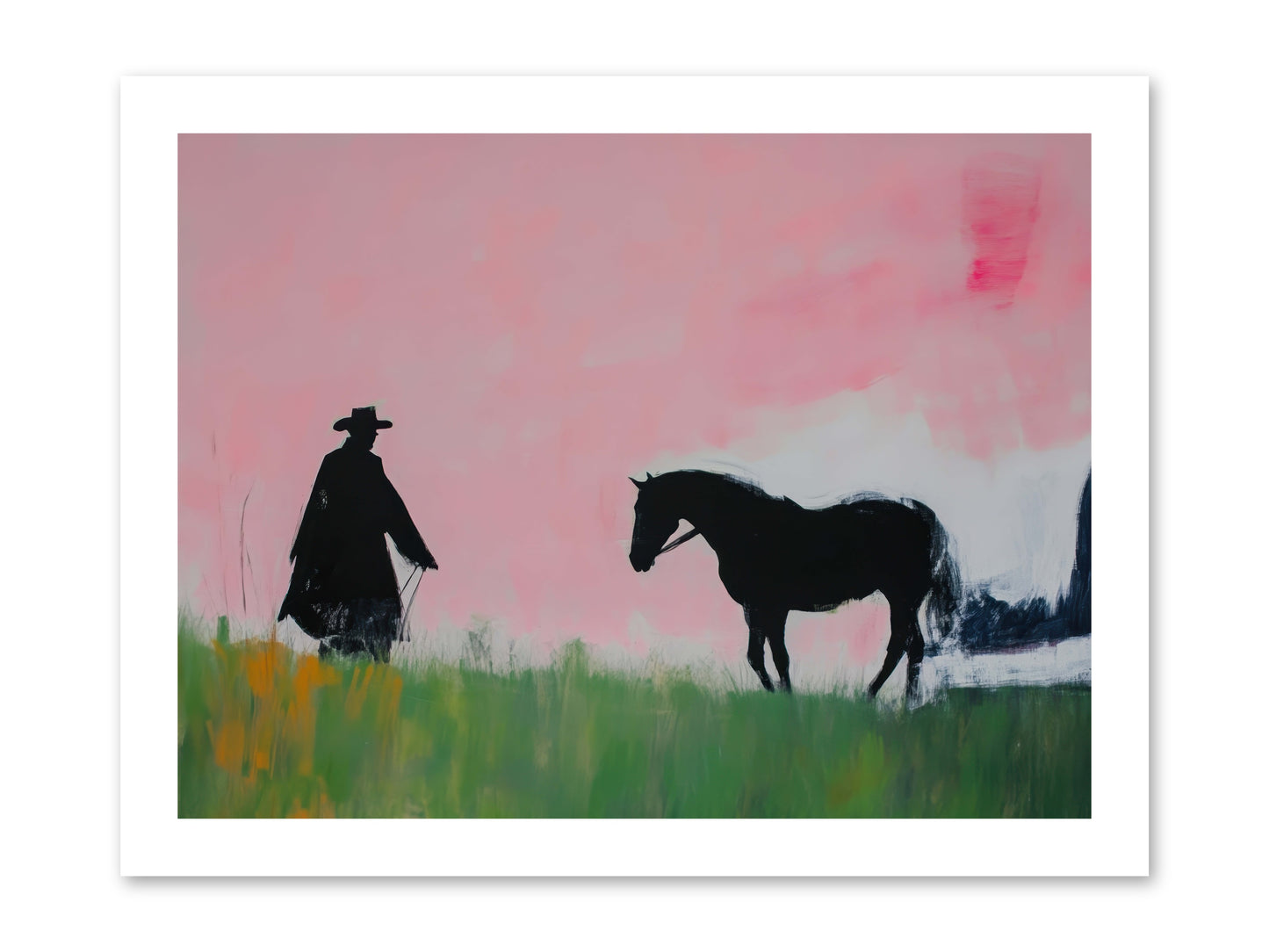 Lonesome Dove Crossing No.2  -- Paper Print 16x12