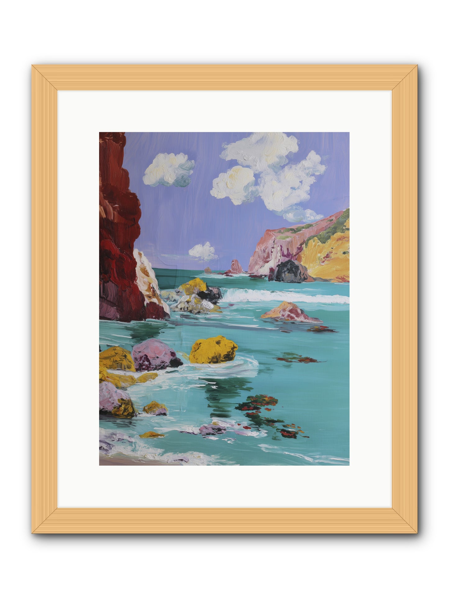 Longest Days -- Framed Print - Natural 12x16