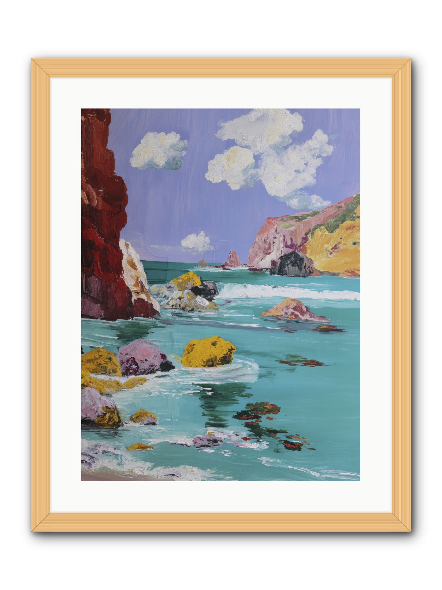 Longest Days -- Framed Print - Natural 18x24