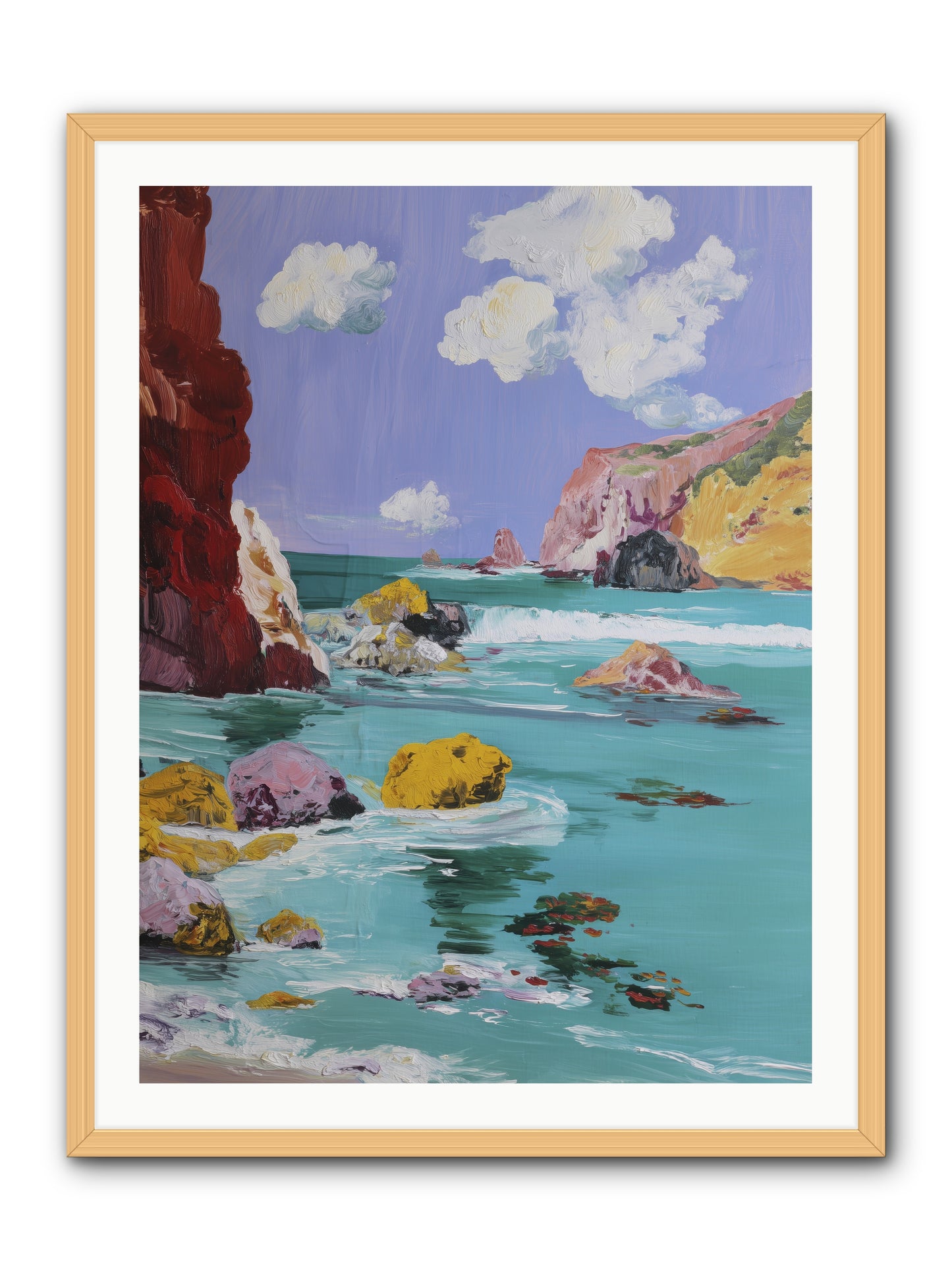 Longest Days -- Framed Print - Natural 30x40