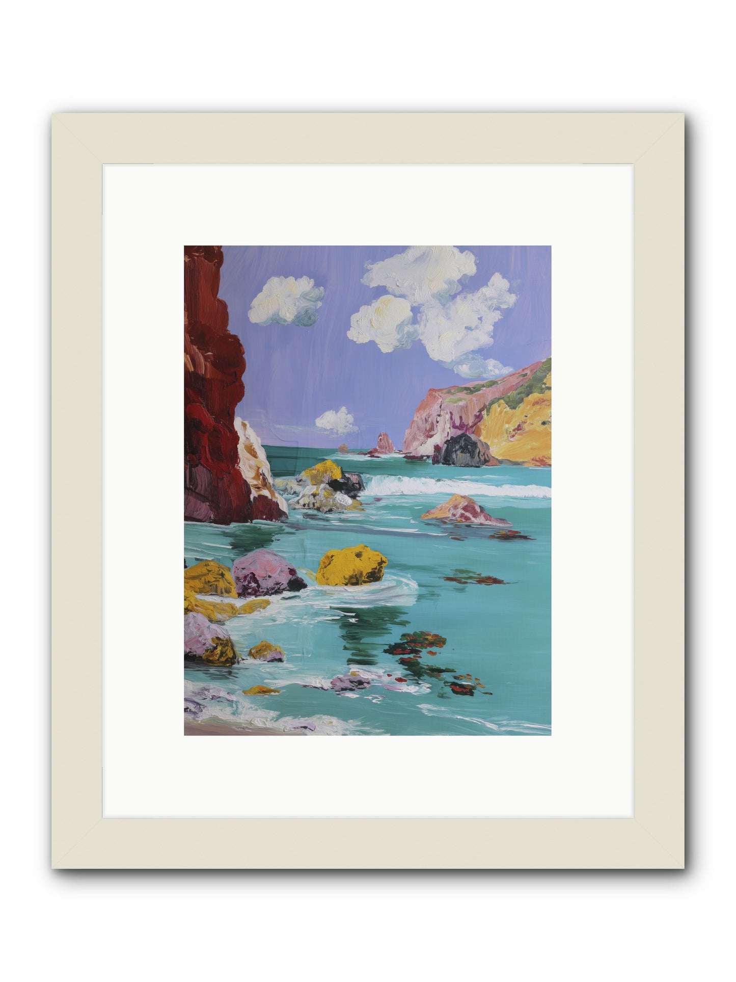Longest Days -- Framed Print - White 9x12
