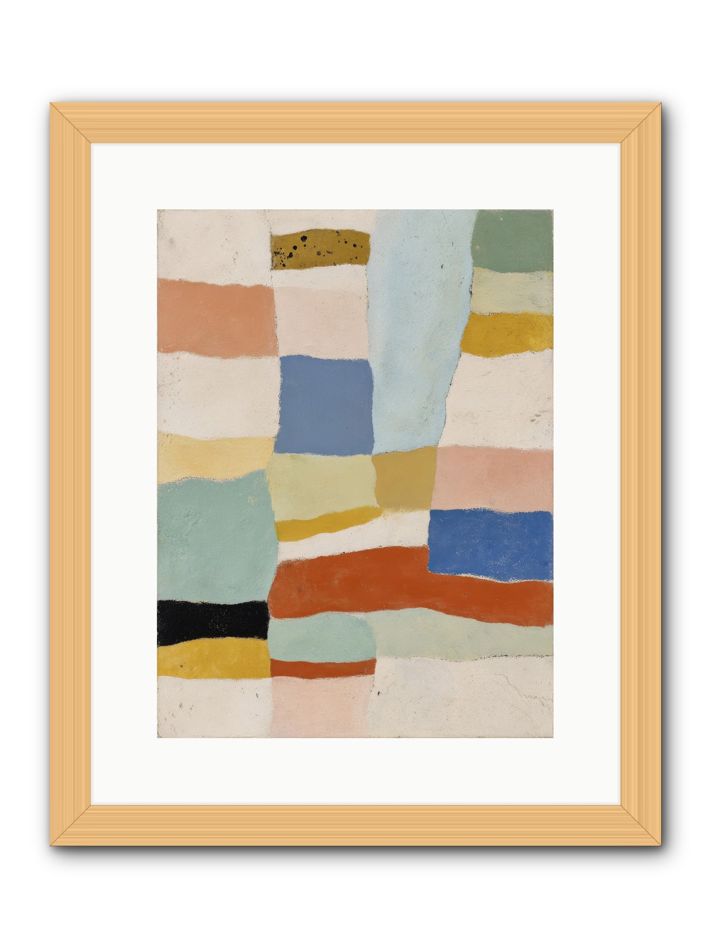 Loom No.1 -- Framed Print - Natural 12x16