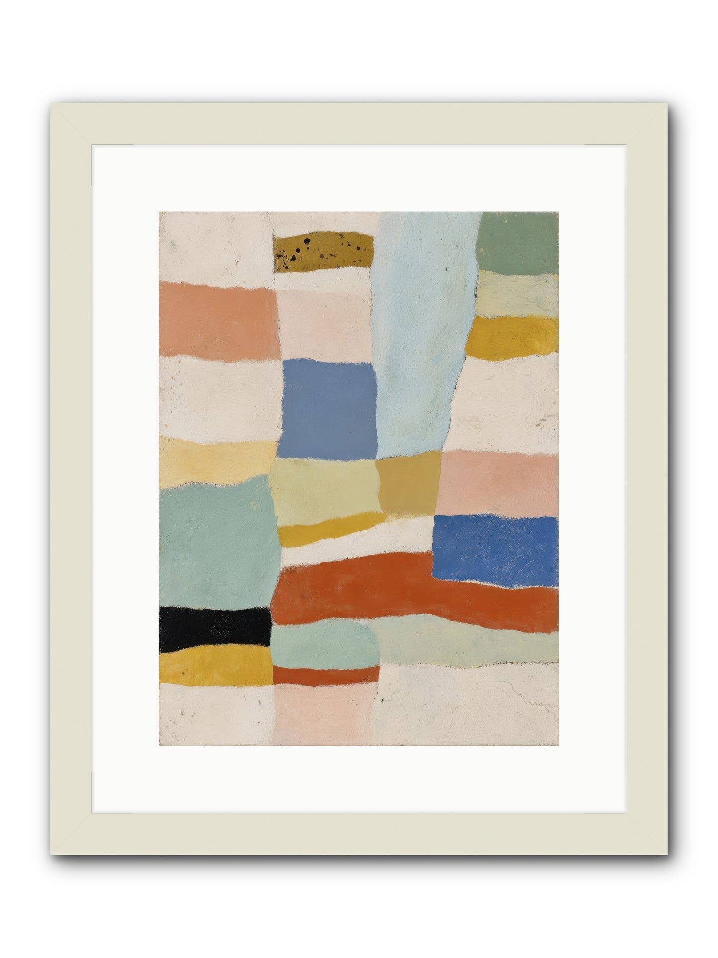 Loom No.1 -- Framed Print - White 12x16