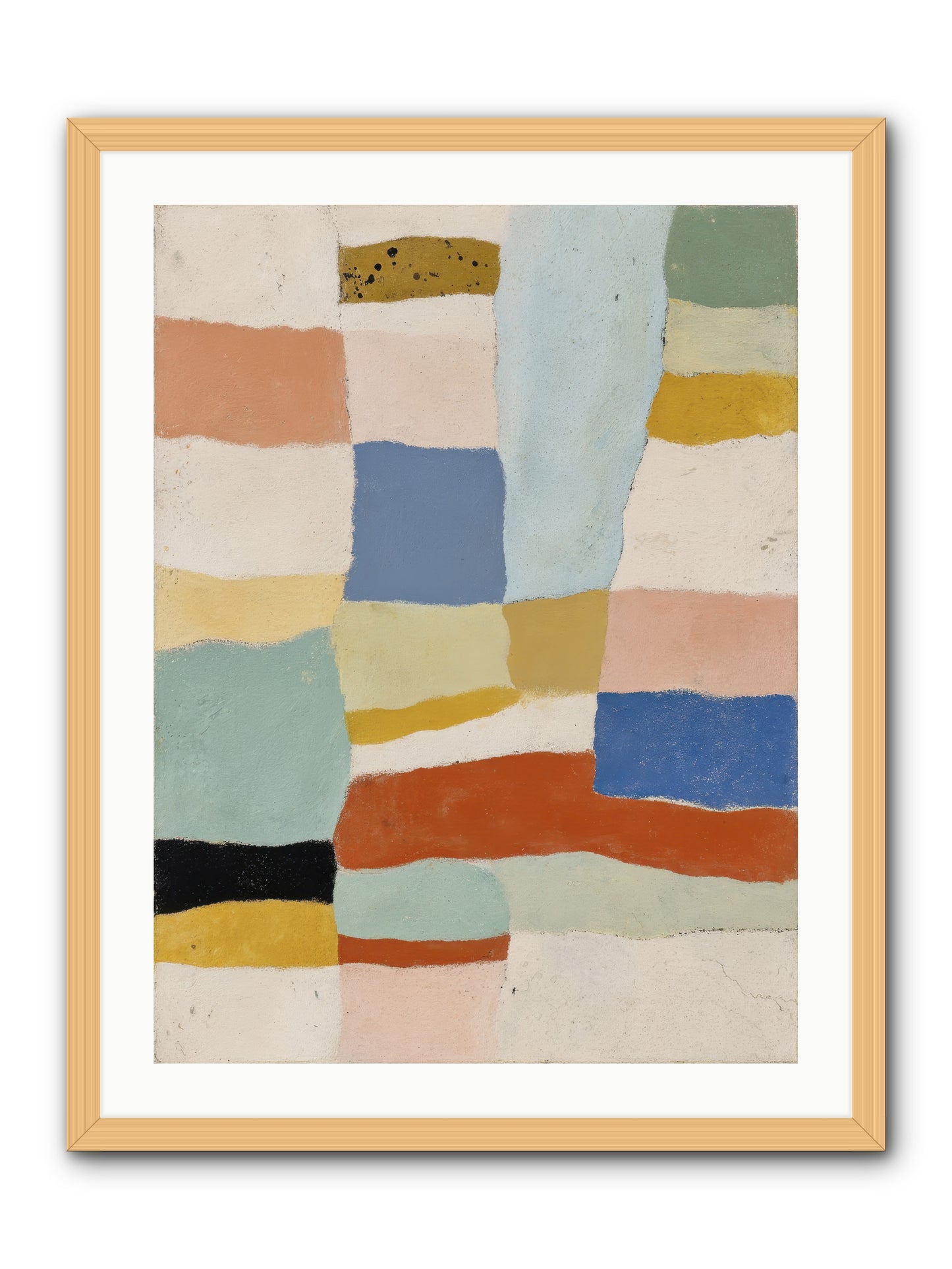 Loom No.1 -- Framed Print - Natural 24x32