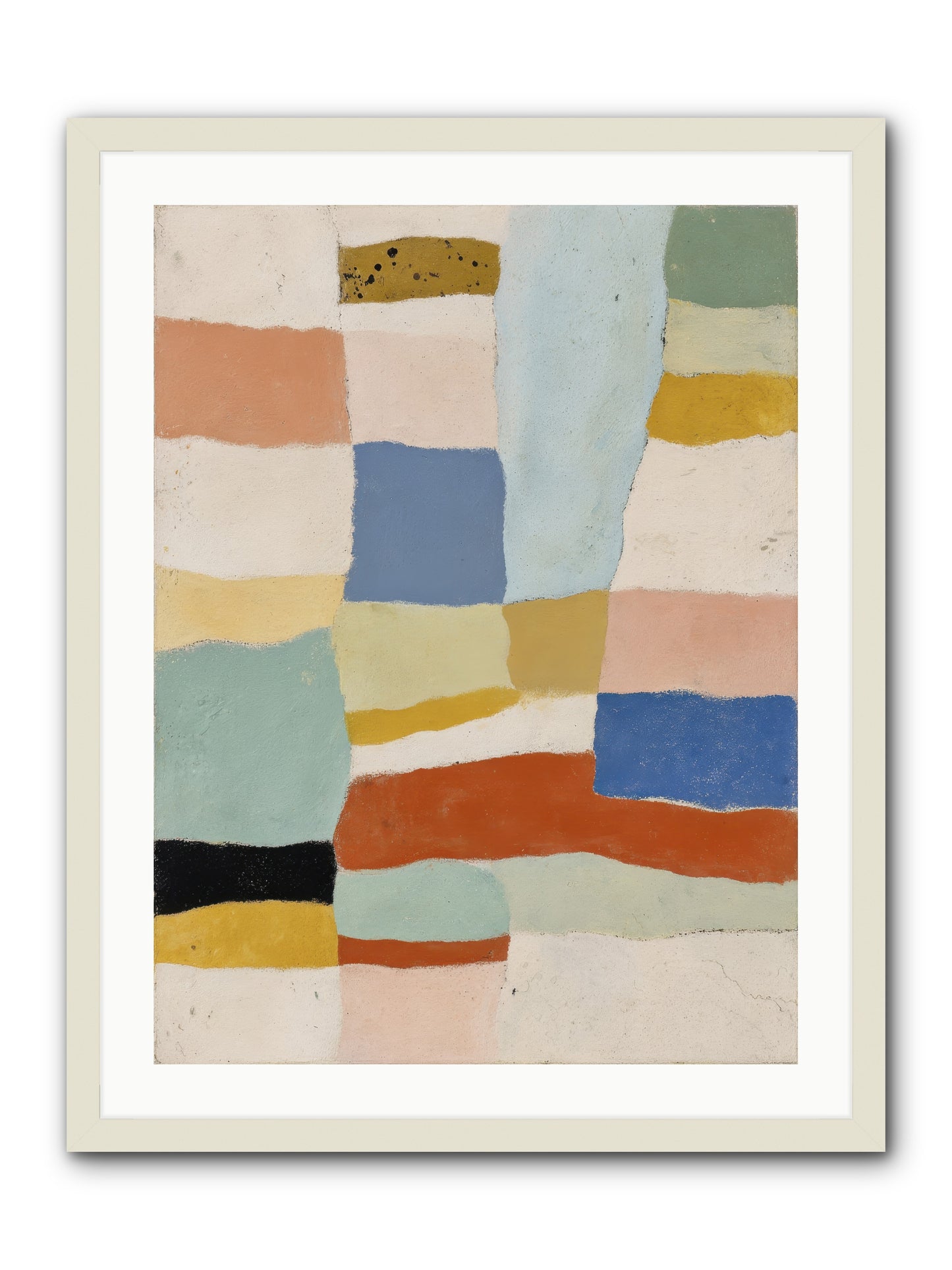 Loom No.1 -- Framed Print - White 24x32