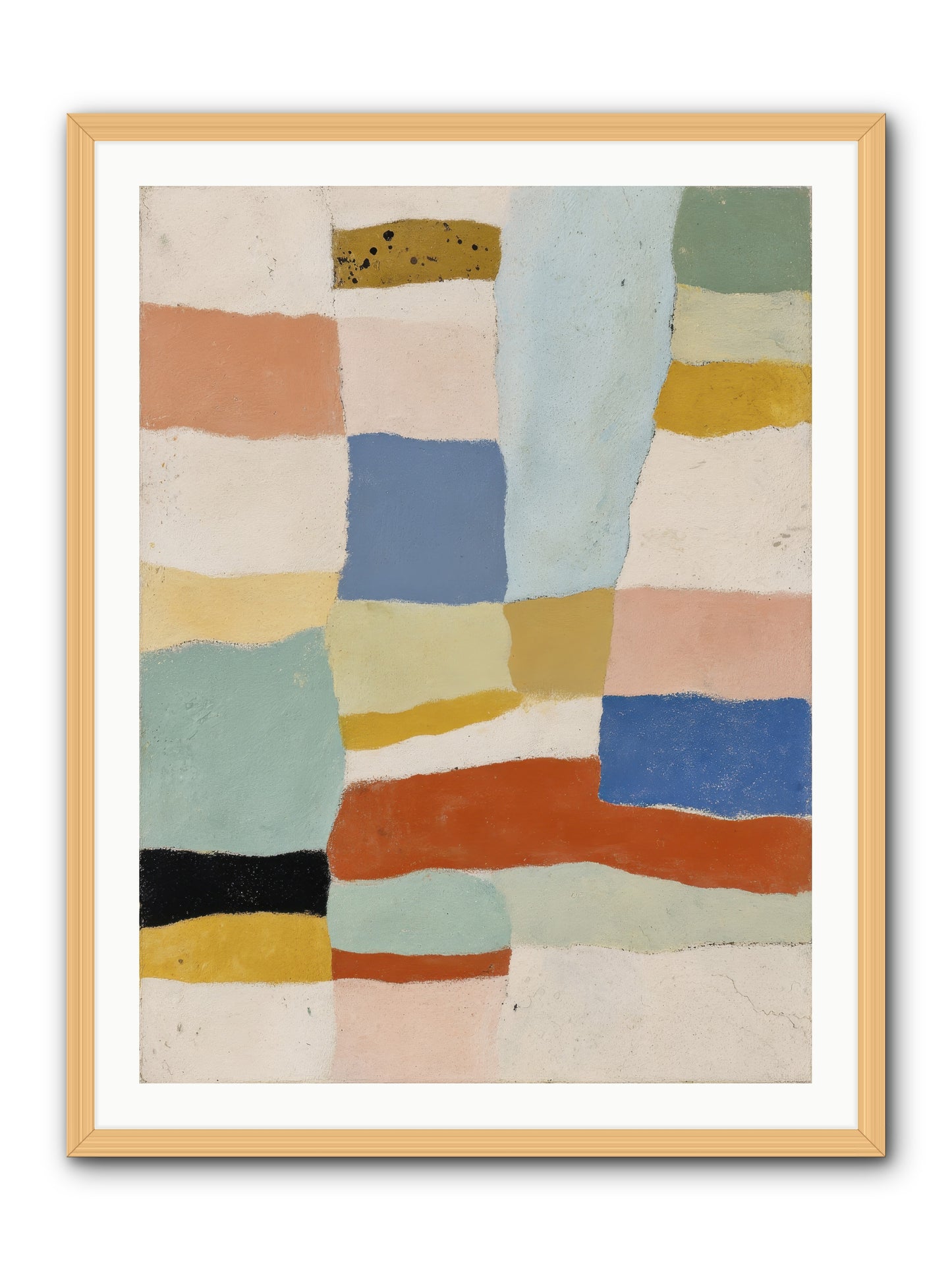 Loom No.1 -- Framed Print - Natural 30x40