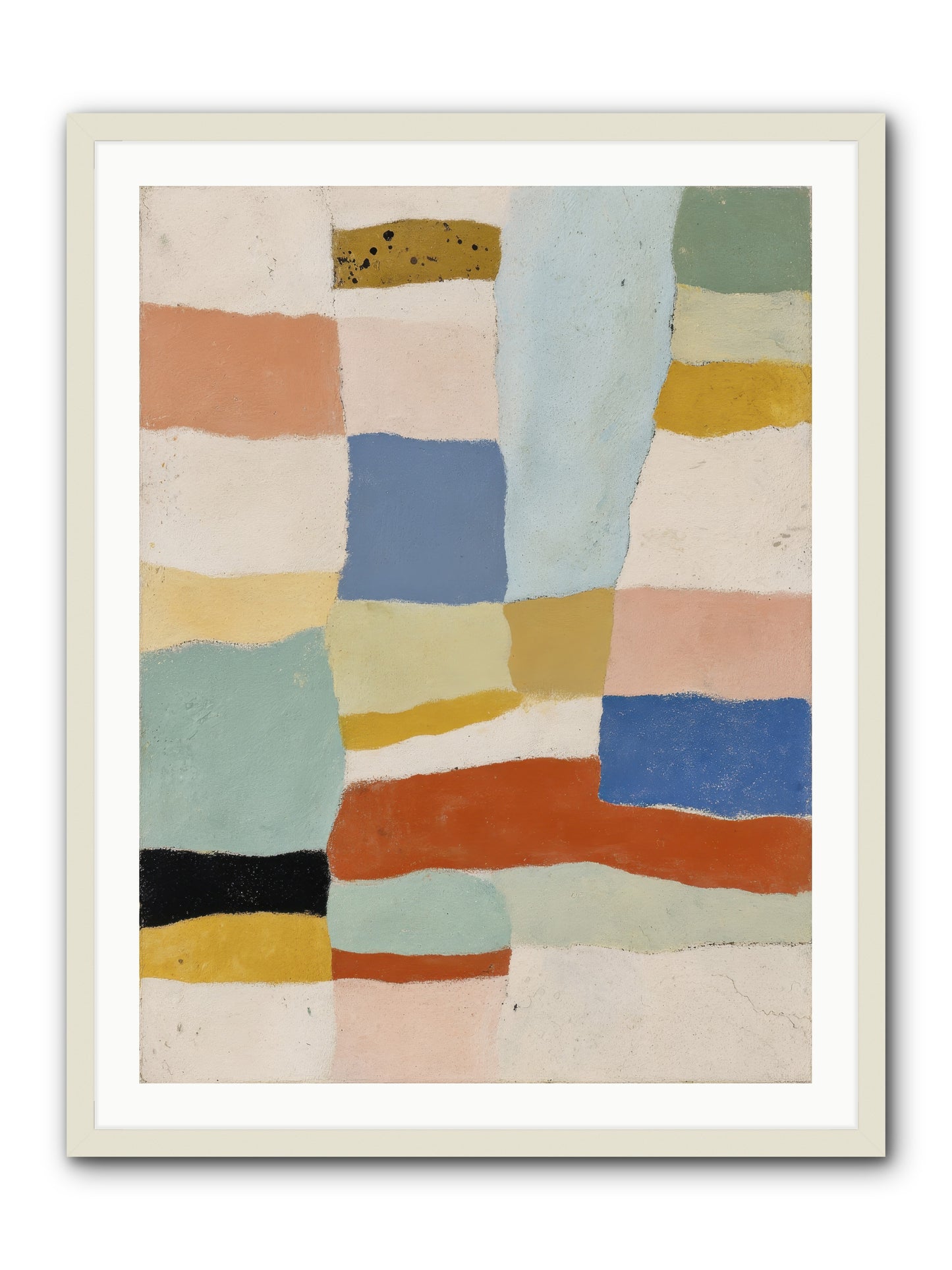 Loom No.1 -- Framed Print - White 30x40