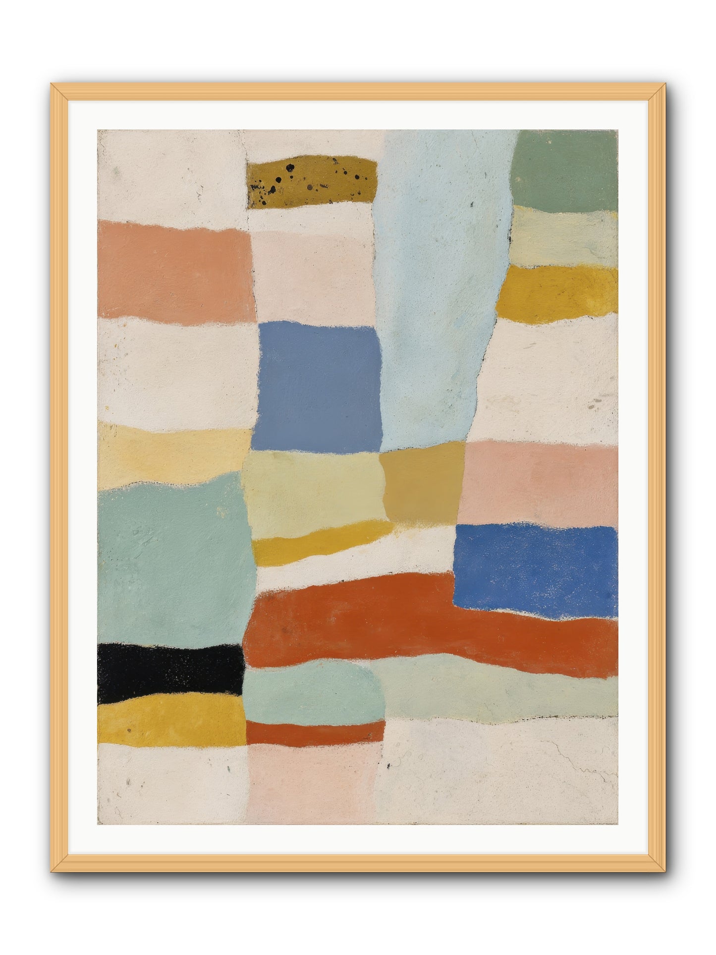 Loom No.1 -- Framed Print - Natural 36x48