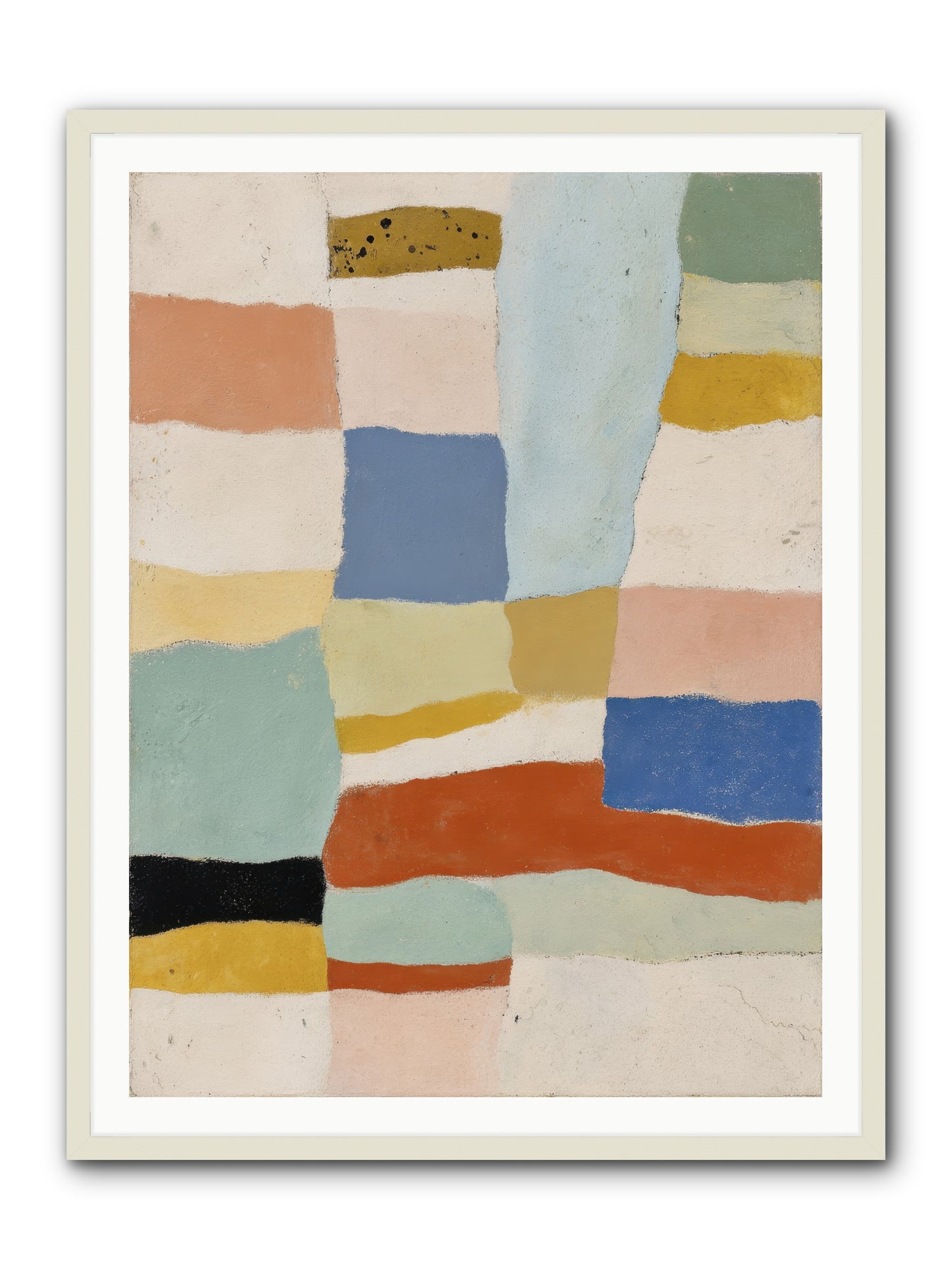 Loom No.1 -- Framed Print - White 36x48