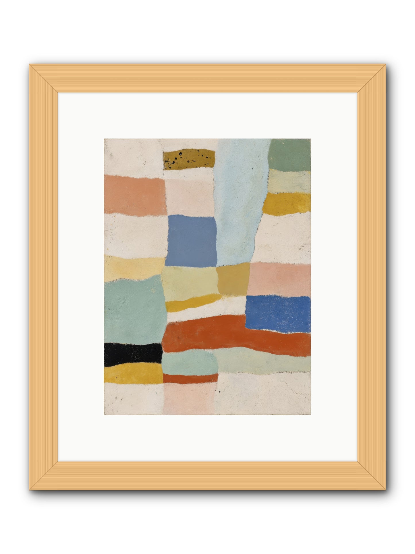 Loom No.1 -- Framed Print - Natural 9x12
