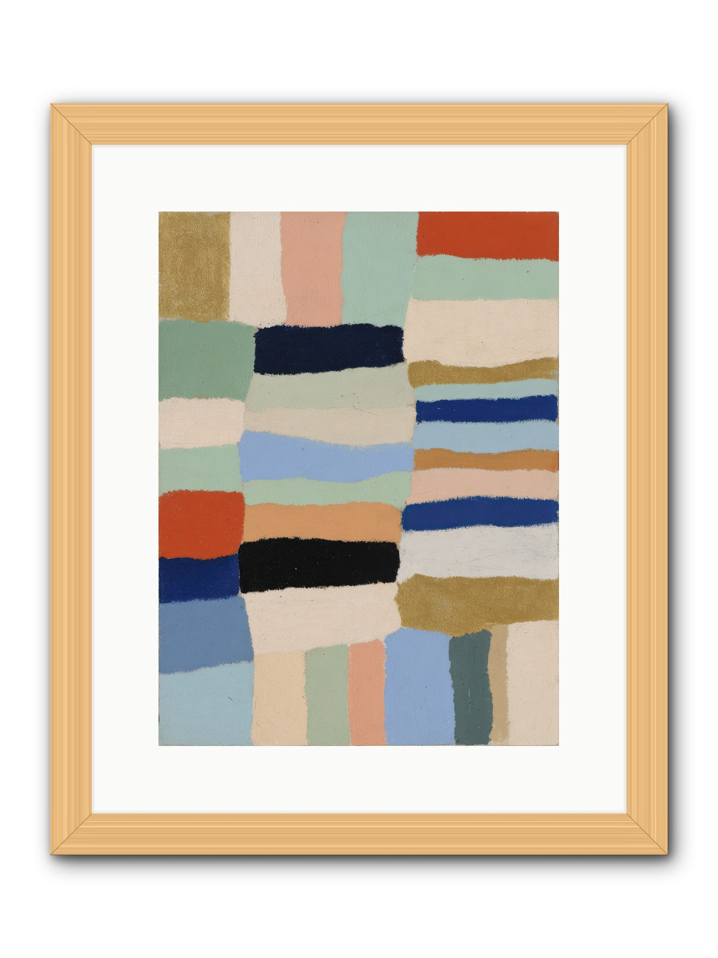 Loom No.2 -- Framed Print - Natural 12x16
