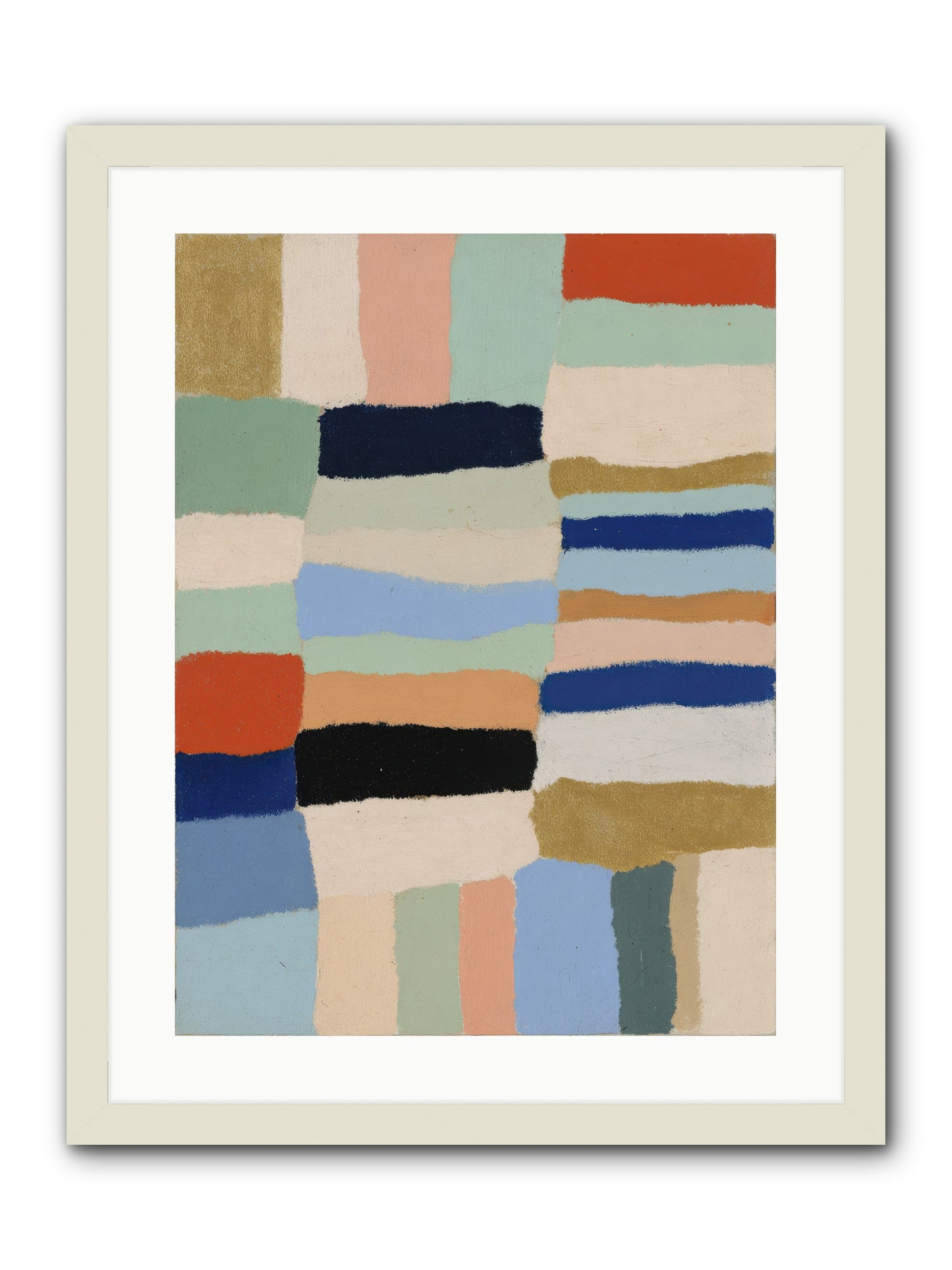 Loom No.2 -- Framed Print - White 18x24
