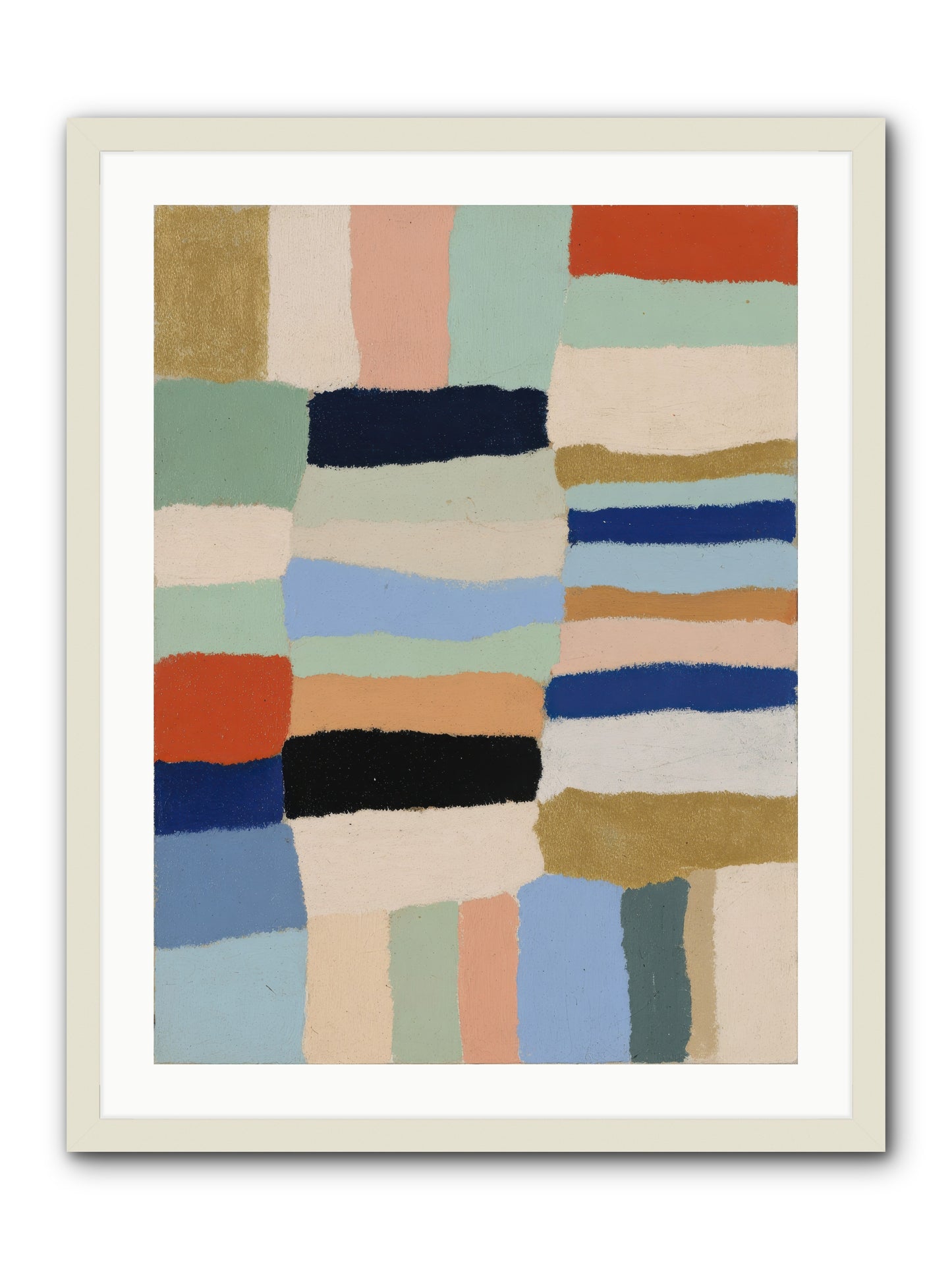 Loom No.2 -- Framed Print - White 24x32