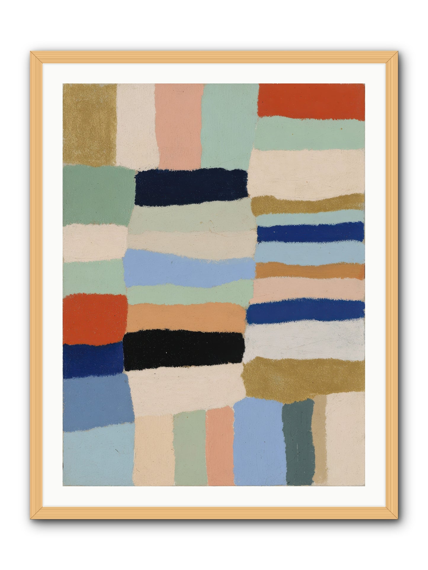 Loom No.2 -- Framed Print - Natural 30x40