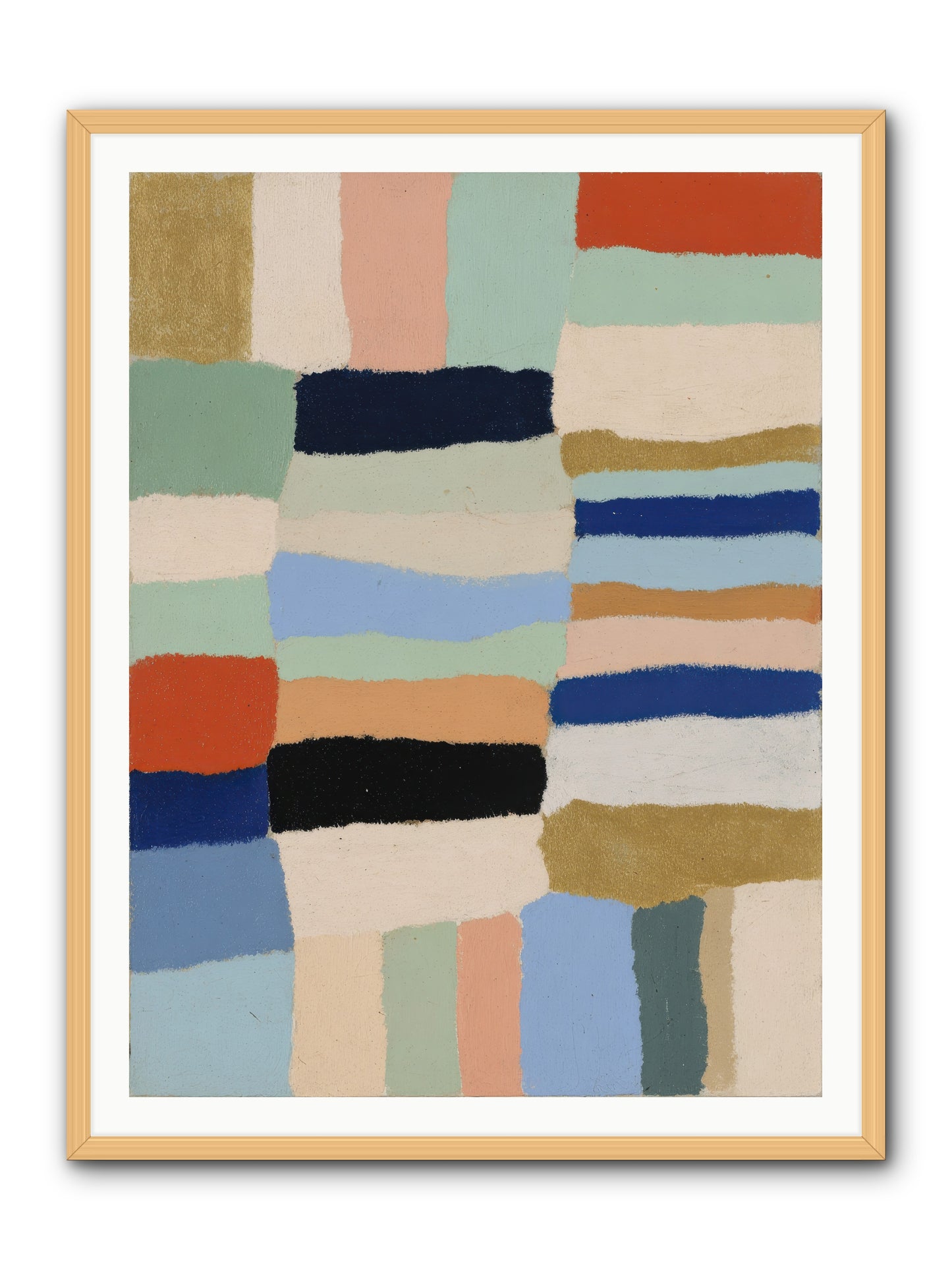 Loom No.2 -- Framed Print - Natural 36x48