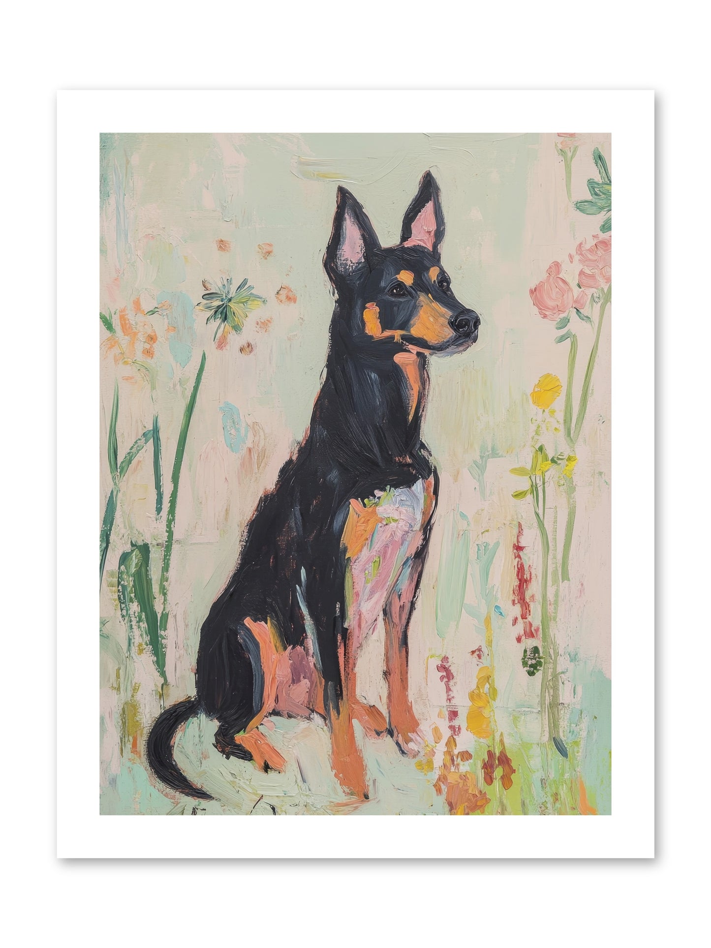 Lord Biscuit Crumpington -- Loose Canvas Print 12x16