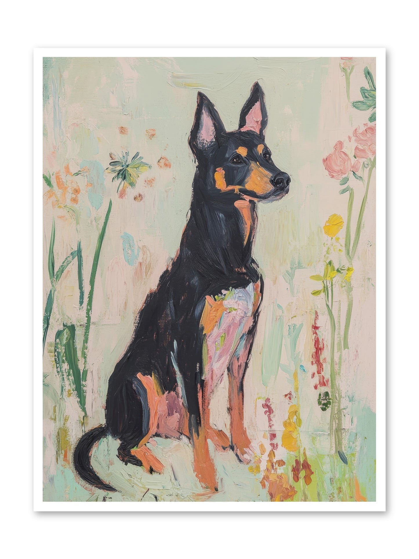 Lord Biscuit Crumpington -- Loose Canvas Print 36x48