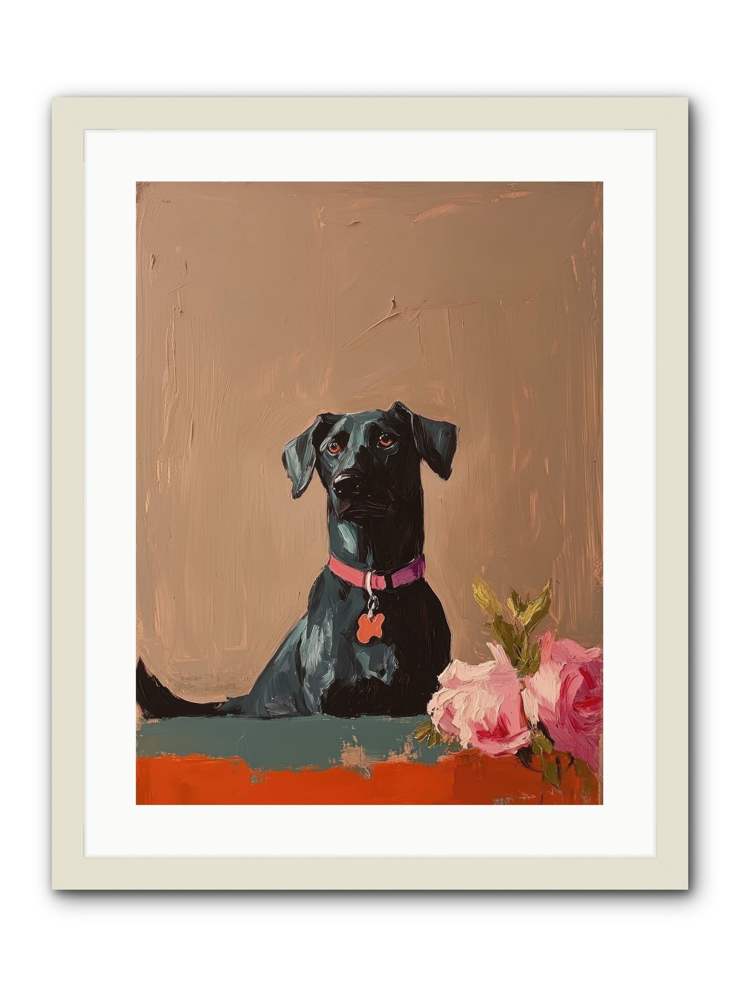 Lord Blackwood -- Framed Print - White 18x24