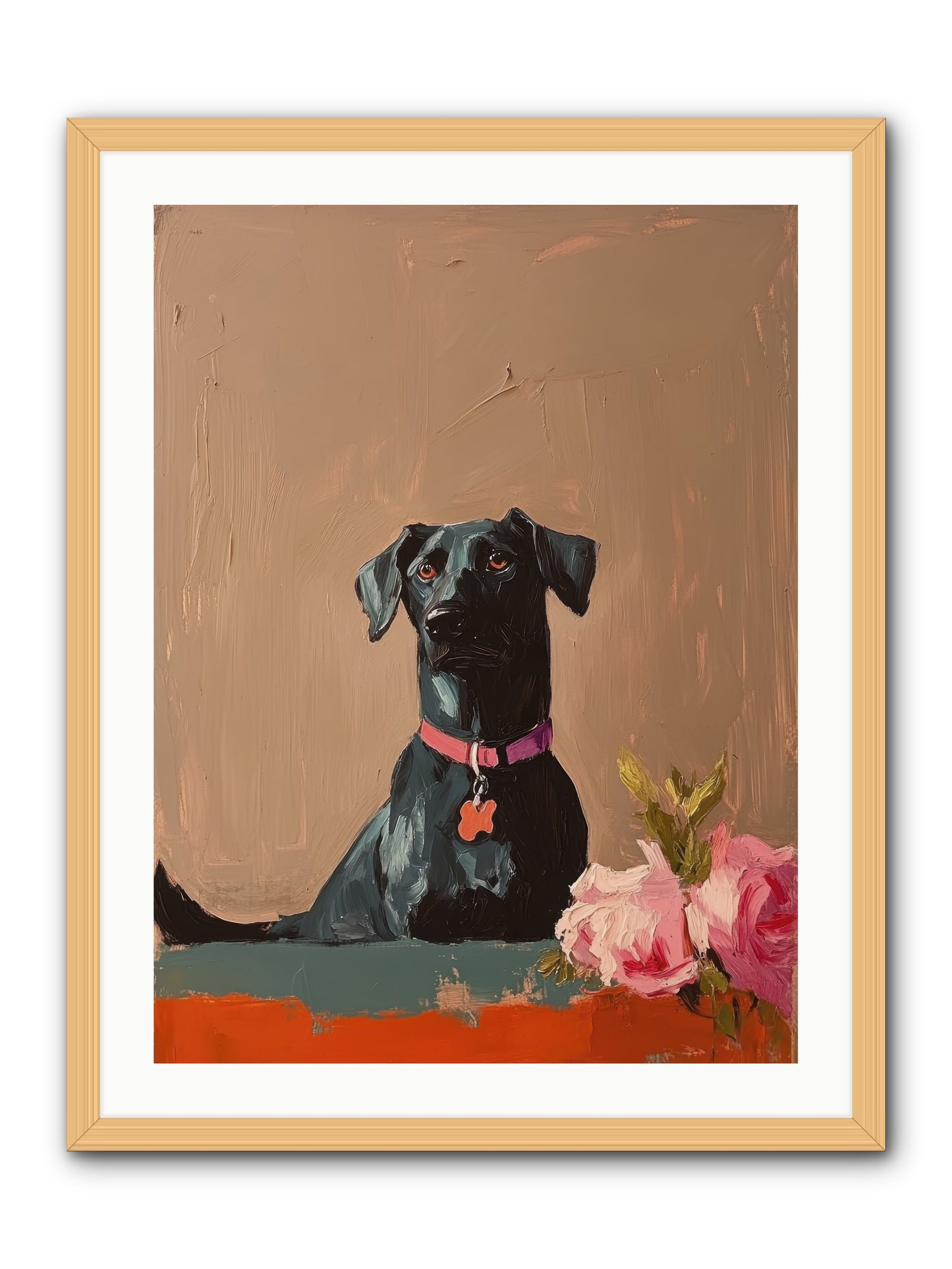 Lord Blackwood -- Framed Print - Natural 24x32