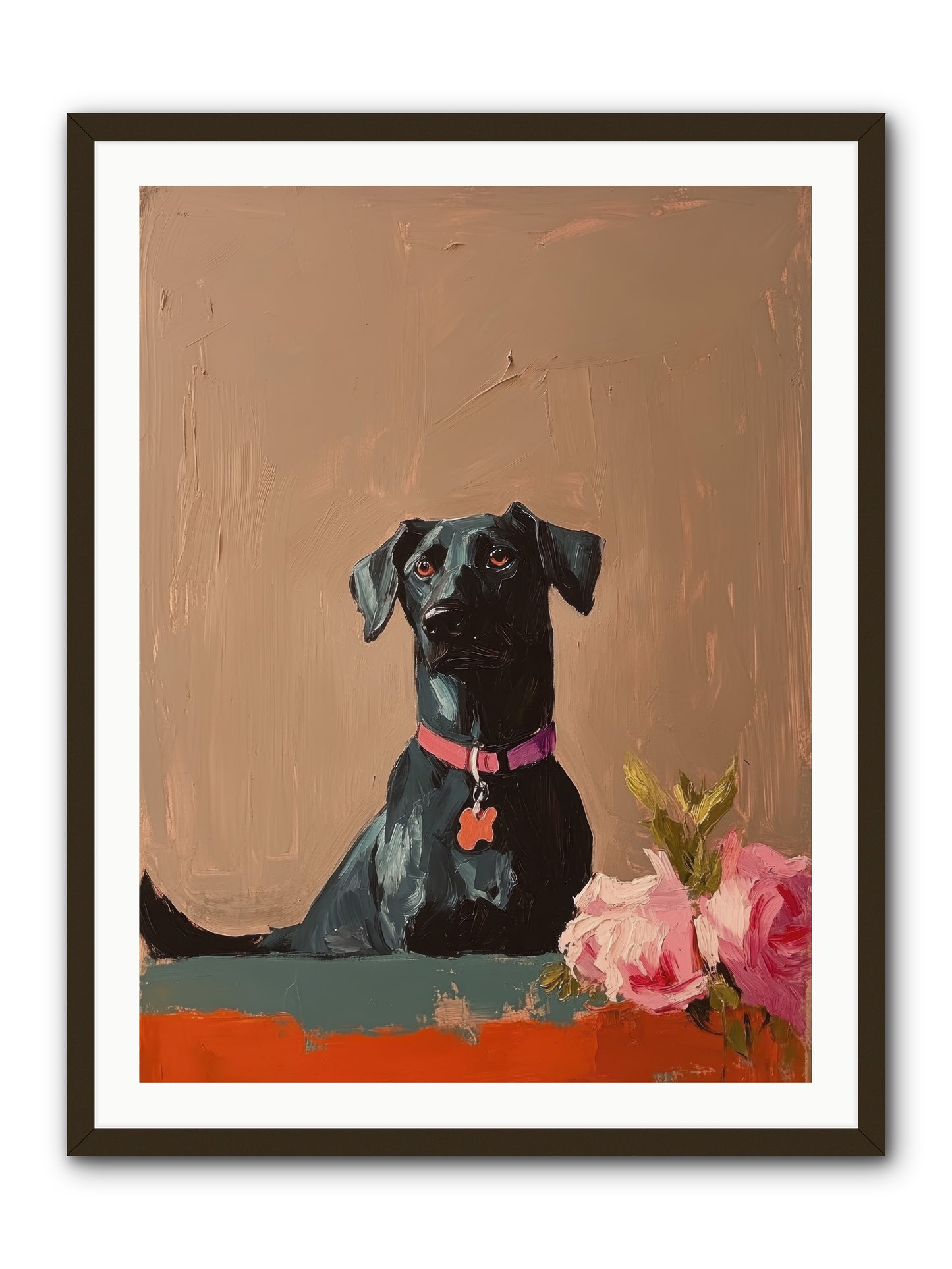 Lord Blackwood -- Framed Print - Black 30x40