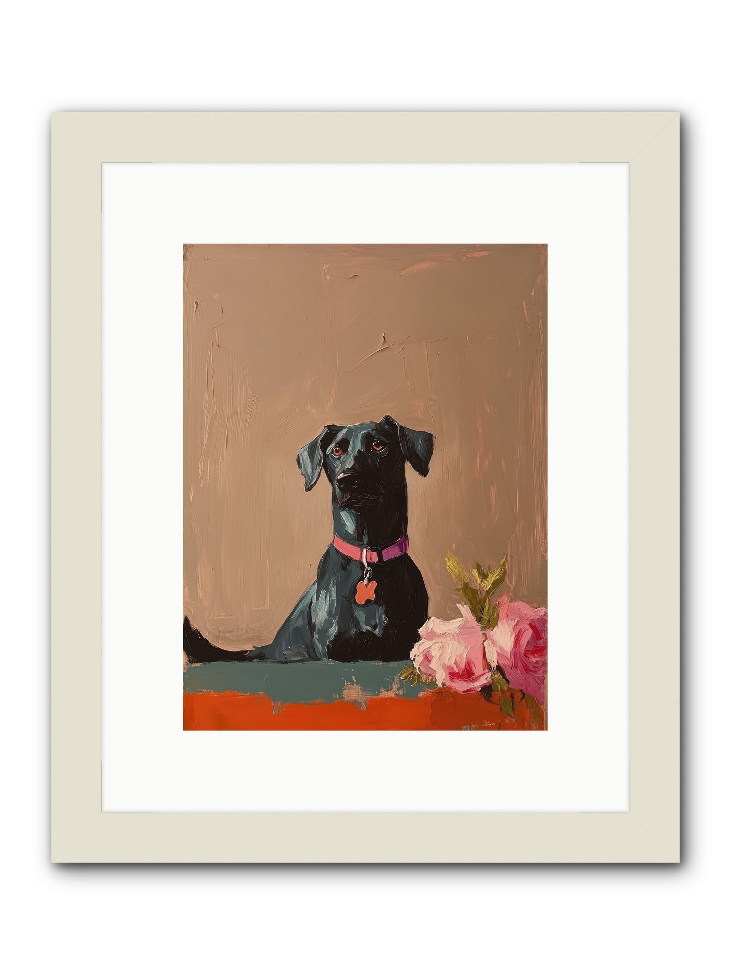 Lord Blackwood -- Framed Print - White 9x12