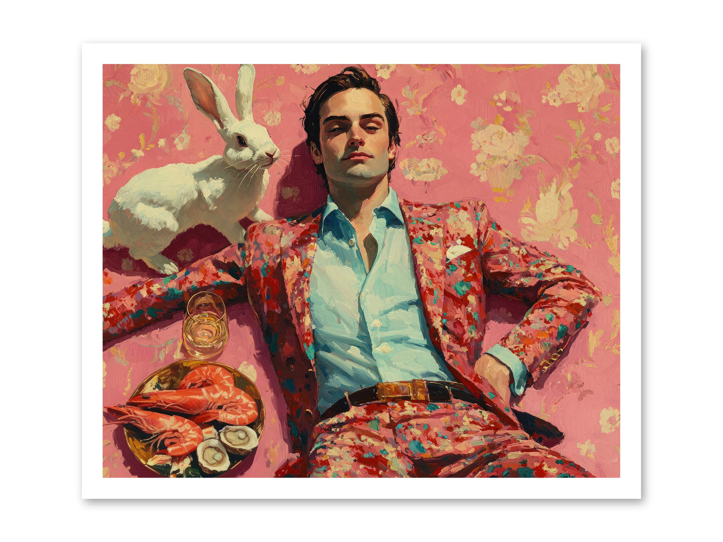 Lord Of Lazy Pleasures -- Paper Print 25x20