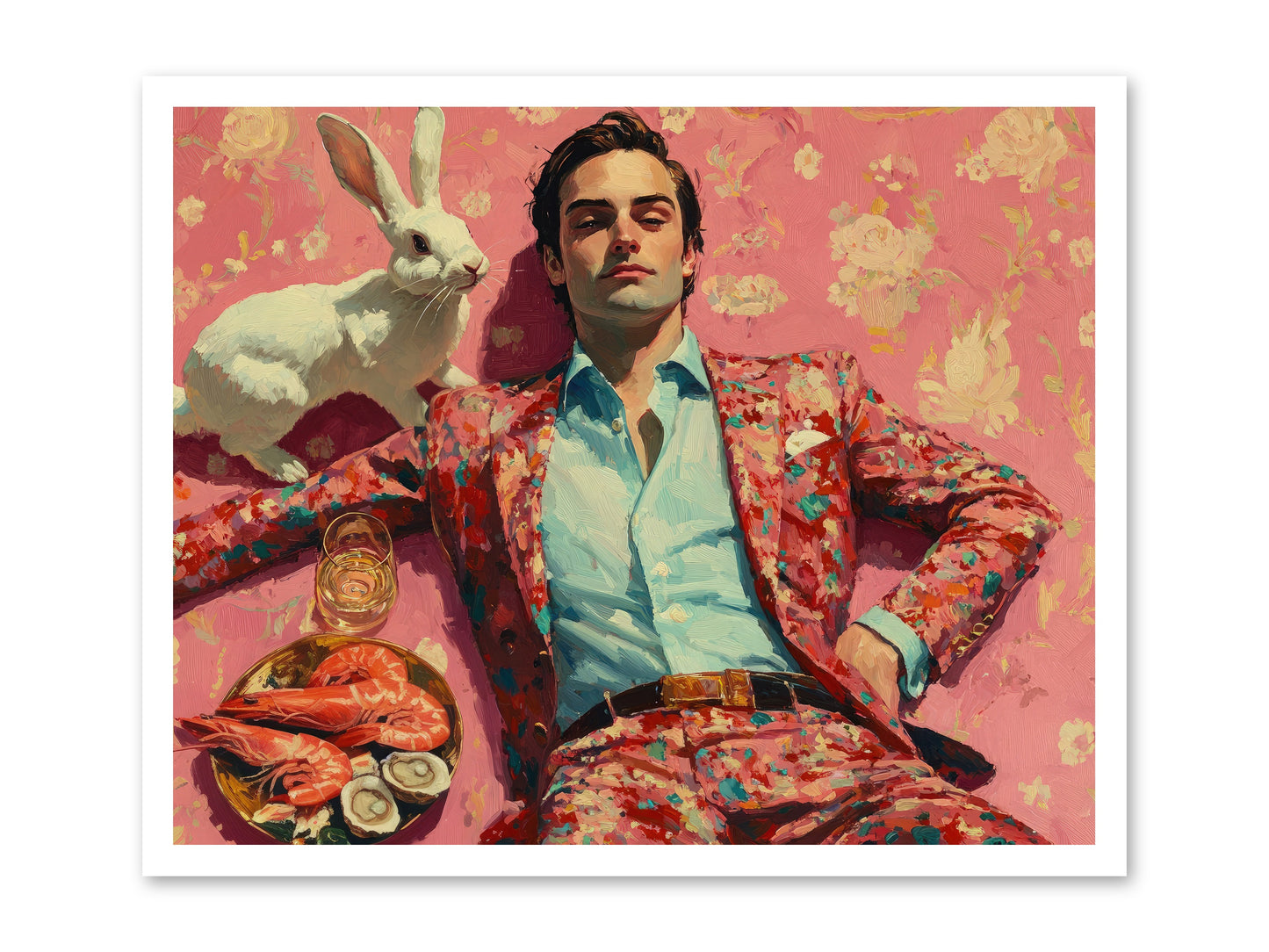 Lord Of Lazy Pleasures -- Paper Print 30x24