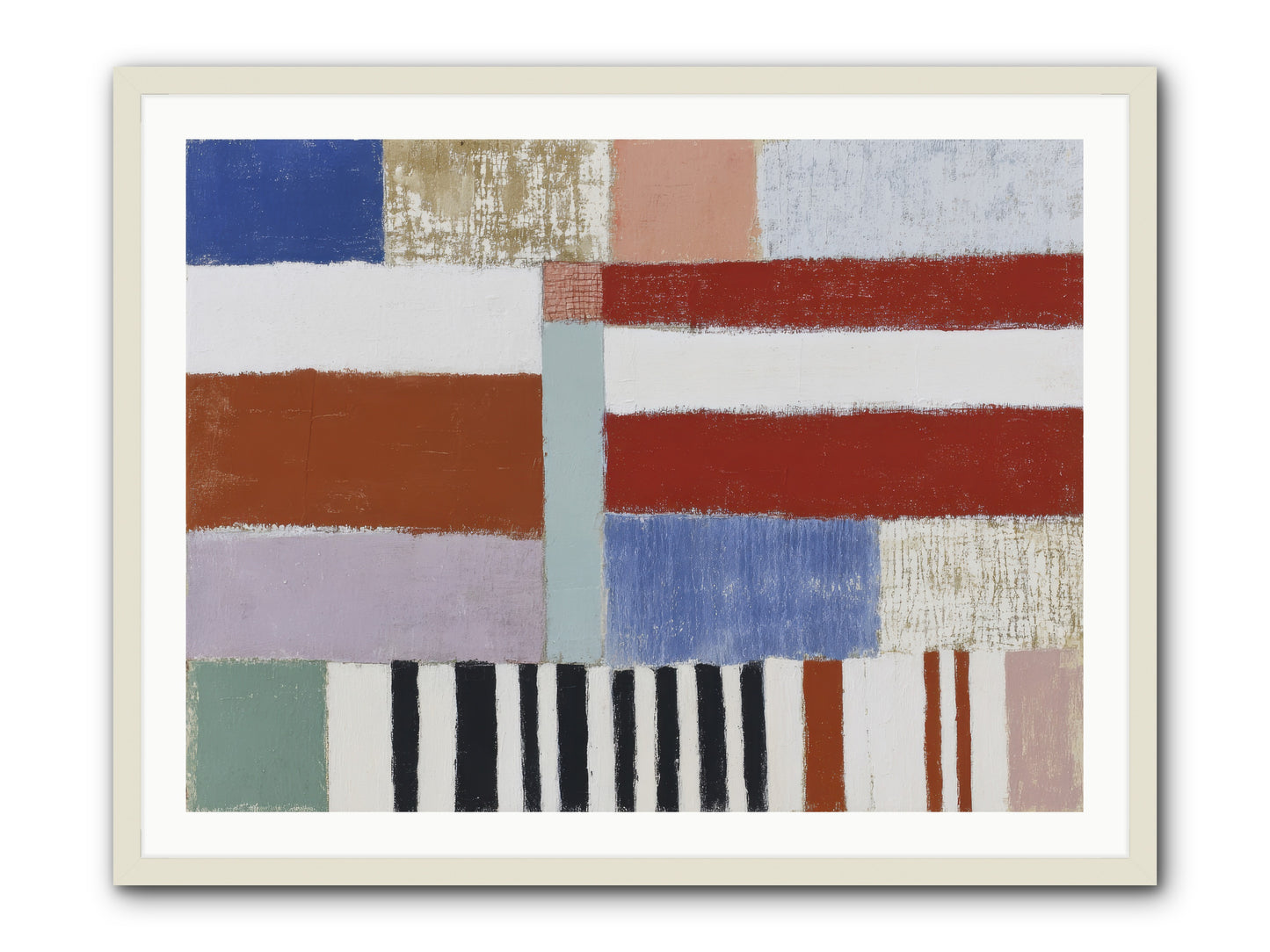 Lost Colony -- Framed Print - White 40x30
