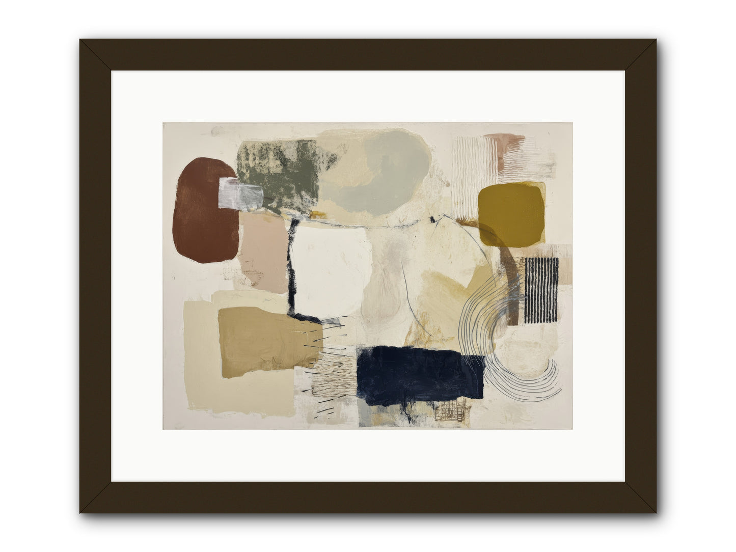Lost Language -- Framed Print - Black 16x12