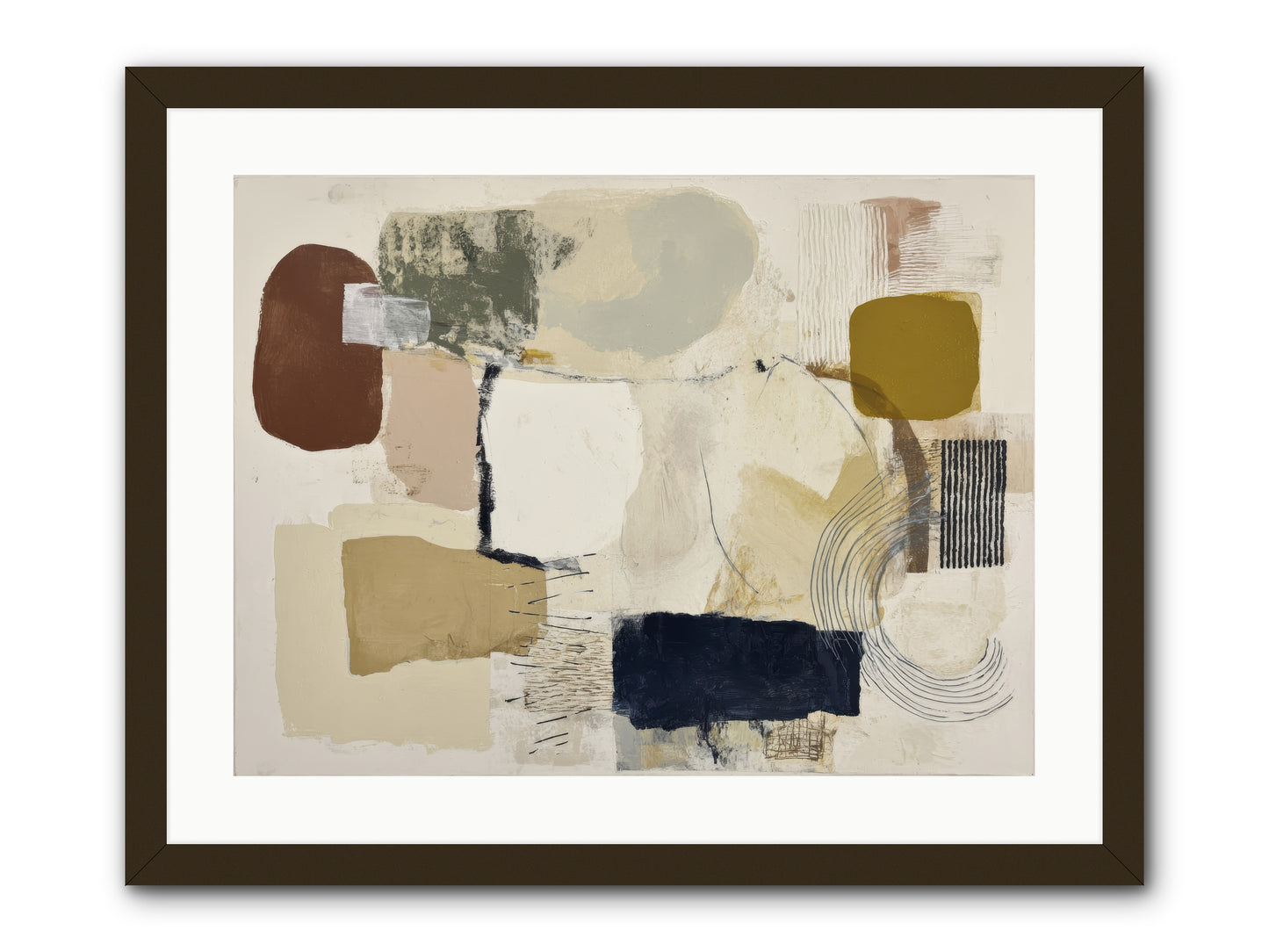 Lost Language -- Framed Print - Black 24x18