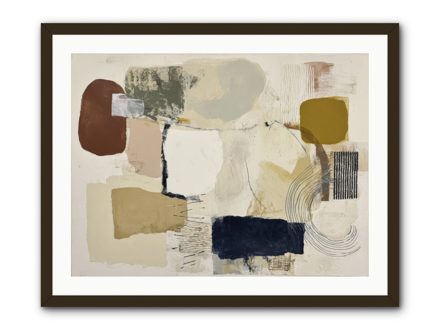 Lost Language -- Framed Print - Black 32x24