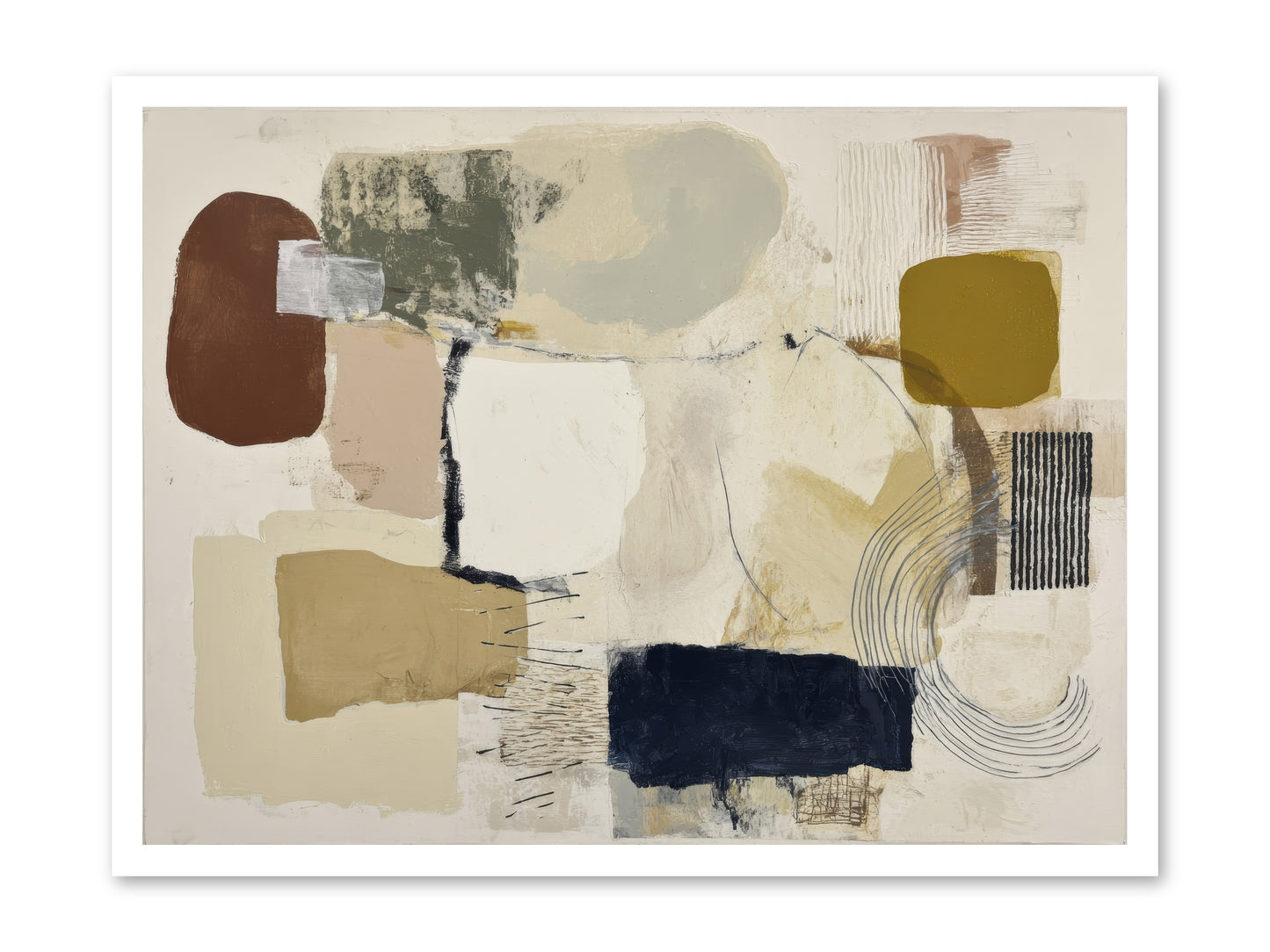 Lost Language -- Loose Canvas Print 32x24