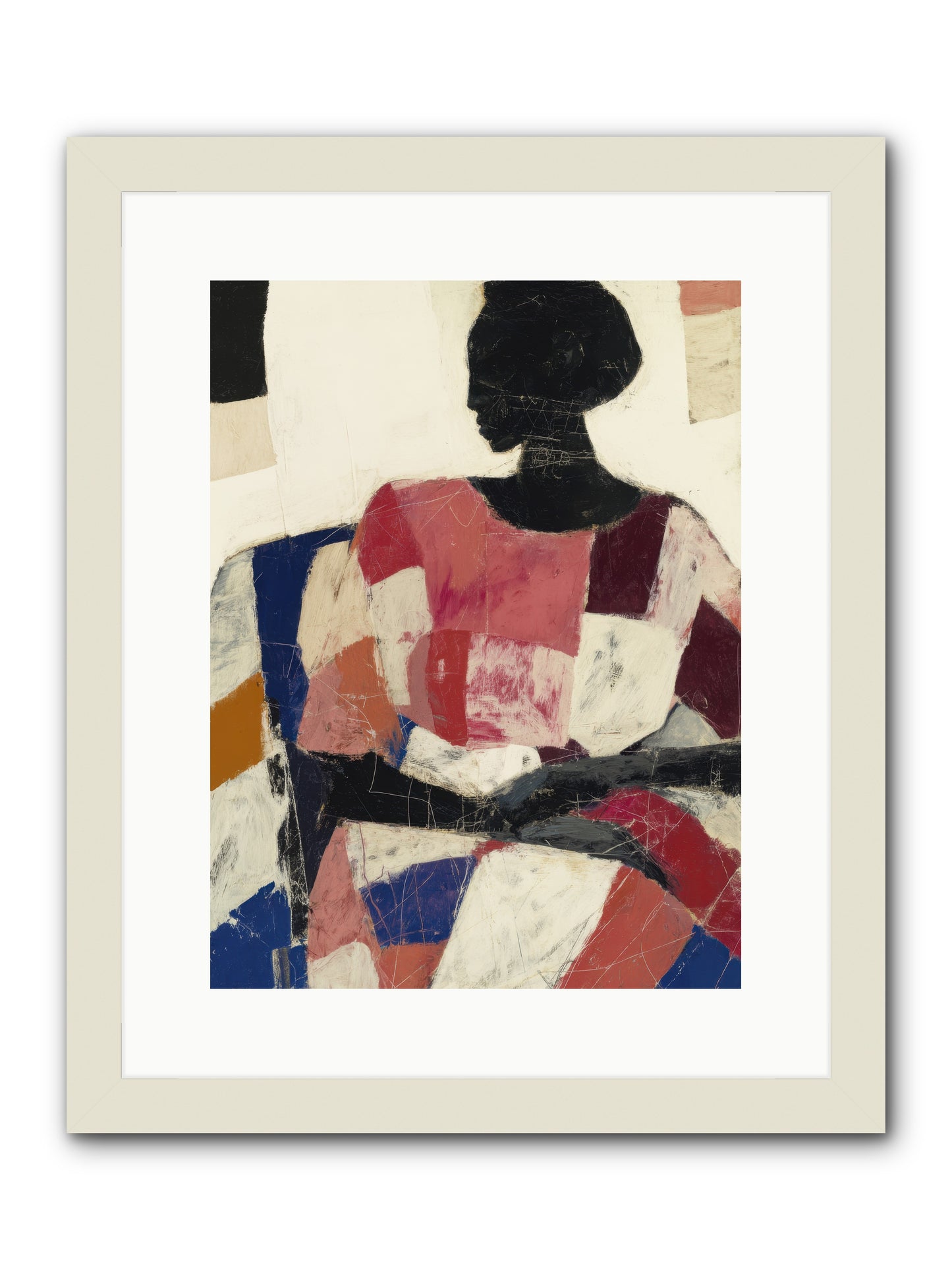 Lost in Lovely -- Framed Print - White 12x16