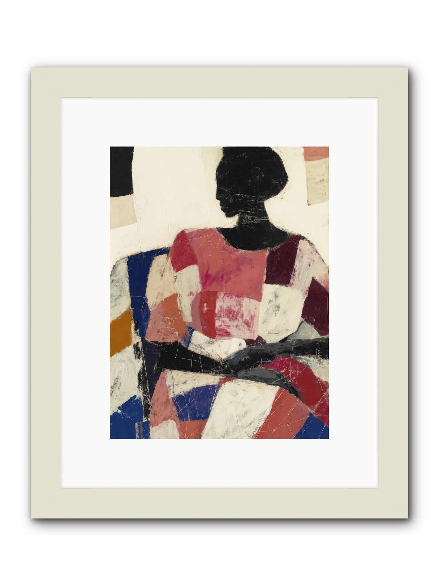 Lost in Lovely -- Framed Print - White 9x12