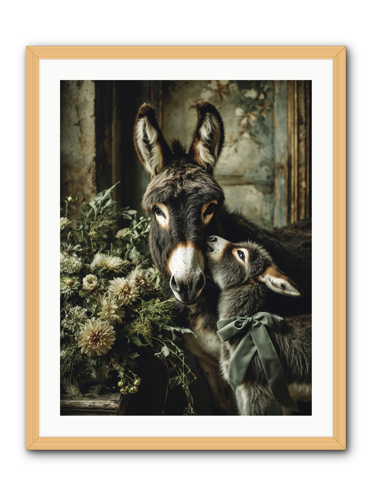 Lost in lovely -- Framed Print - Natural 24x32