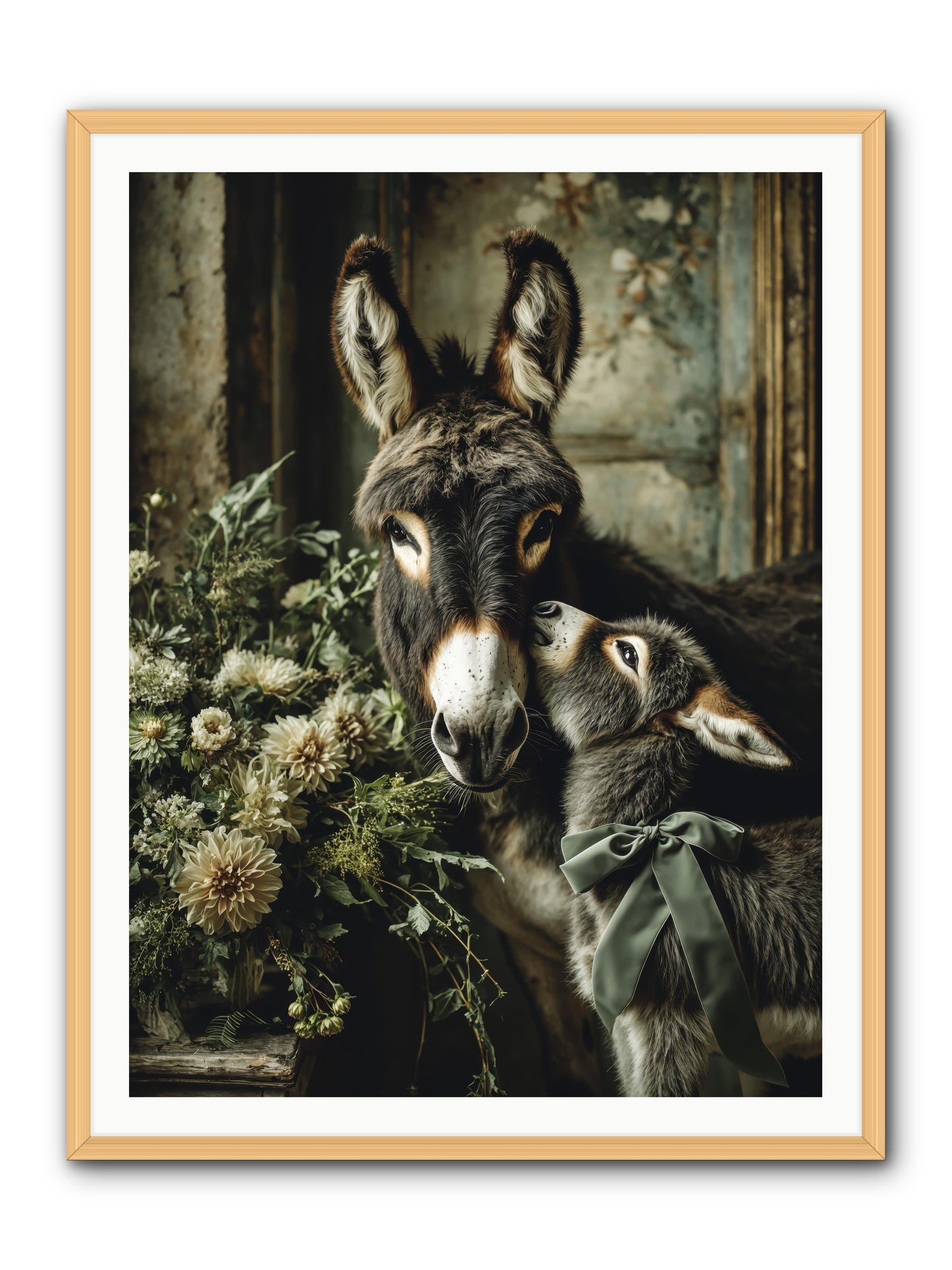 Lost in lovely -- Framed Print - Natural 36x48