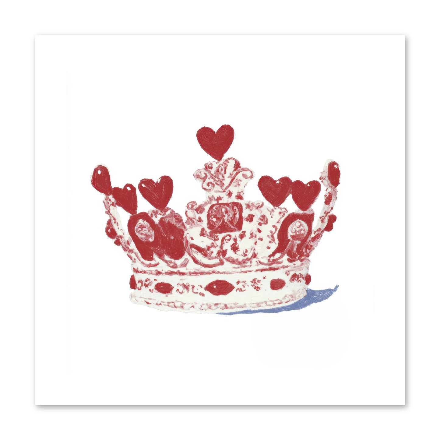 Love Became Legend -- Loose Canvas Print 10x10