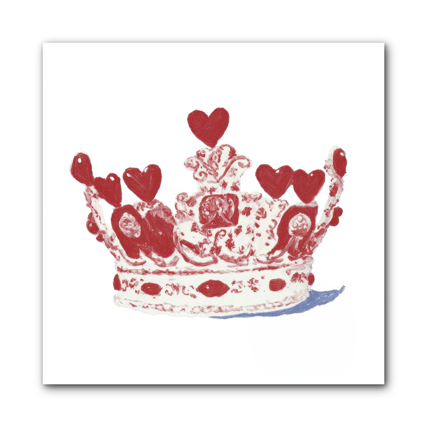 Love Became Legend -- Wrapped Canvas 10x10