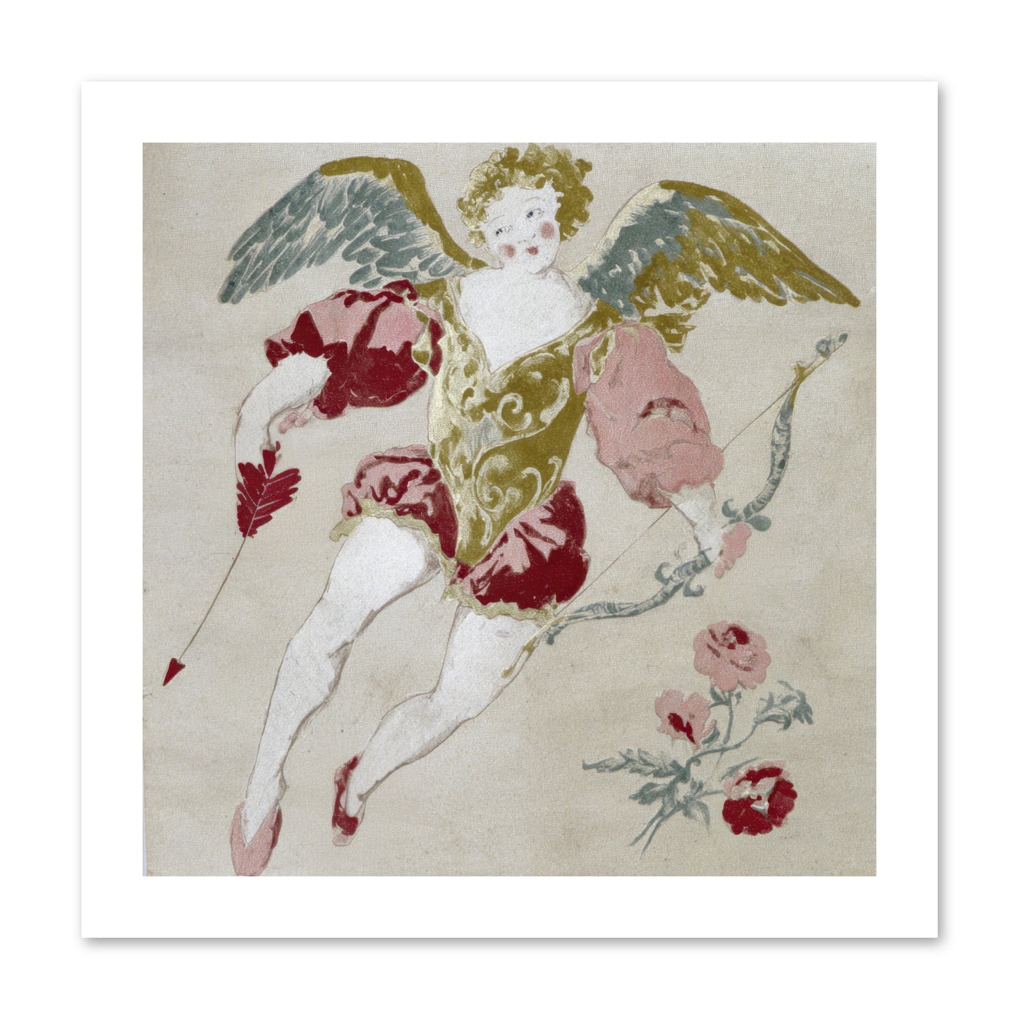 Love Blooms Wild -- Paper Print 12x12