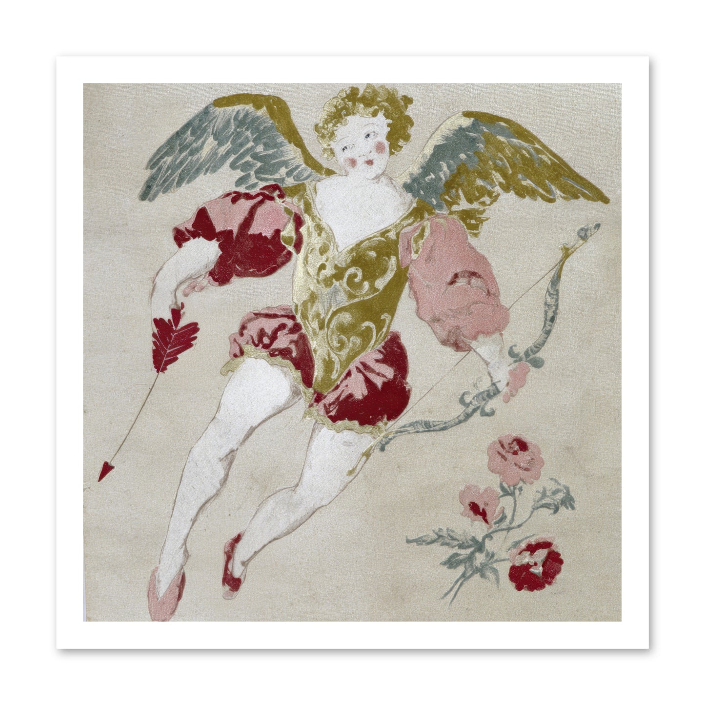 Love Blooms Wild -- Paper Print 20x20