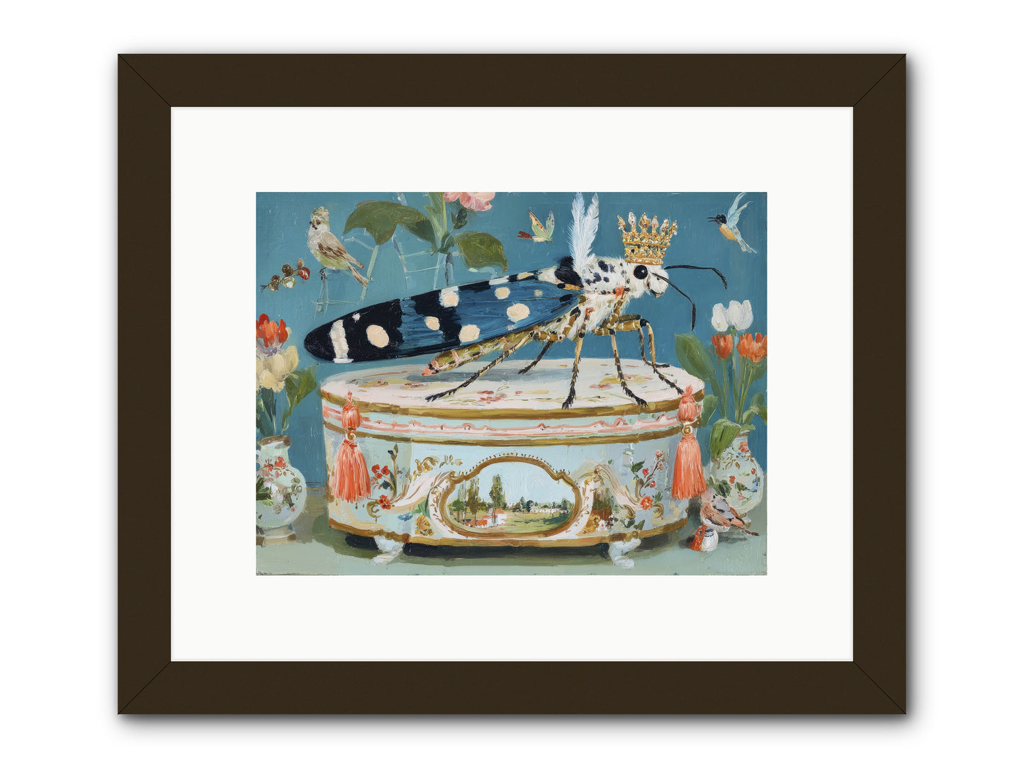 Love Notes -- Framed Print - Black 12x9